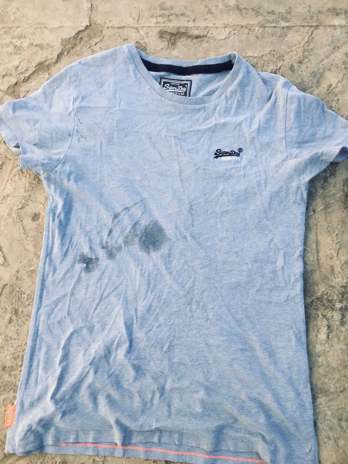 Superdry Vintage Blue T-Shirt