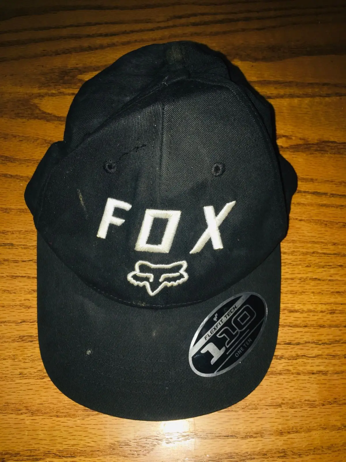 Harley Davidson Clothing Fox Black Cap with White Branding