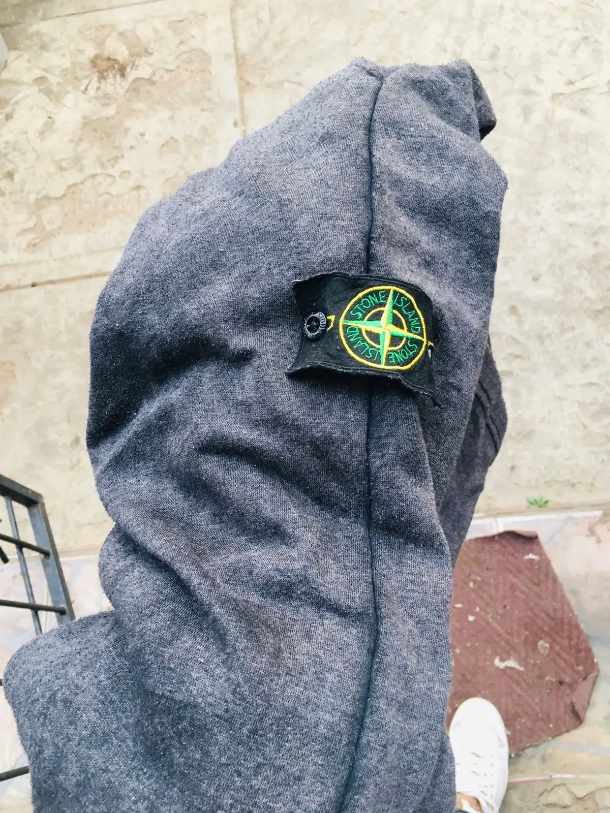 Stone Island Grey Beanie
