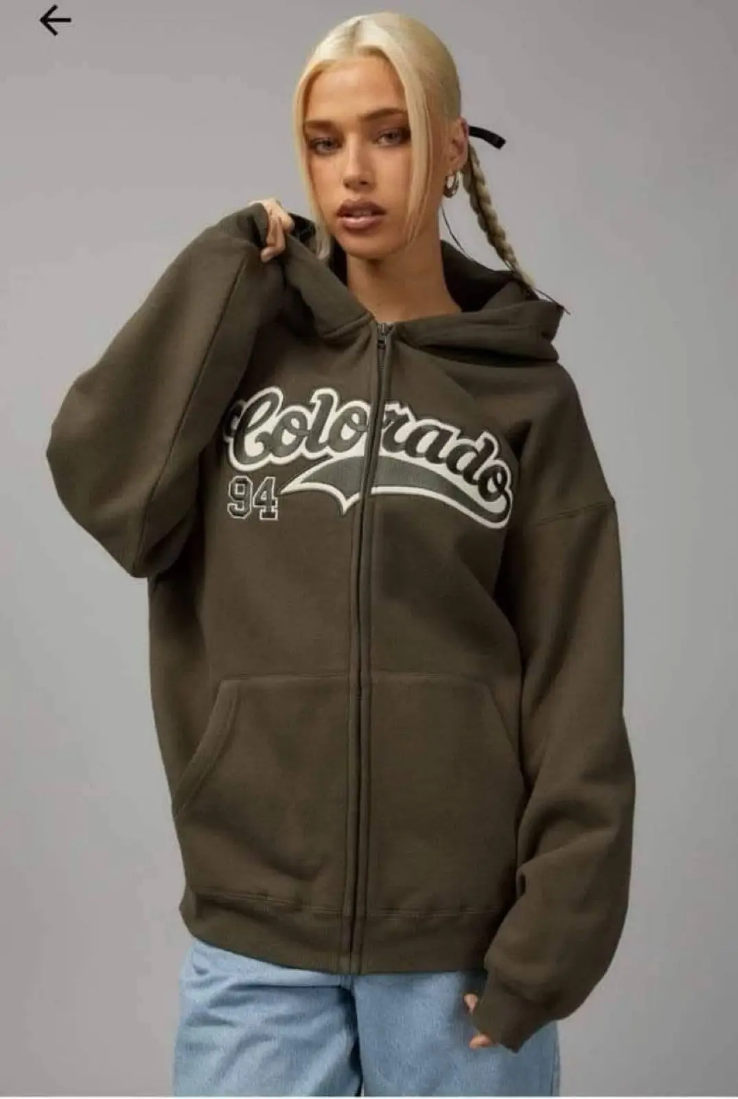 Factorie Colorado 94 Zip-Up Hoodie XL