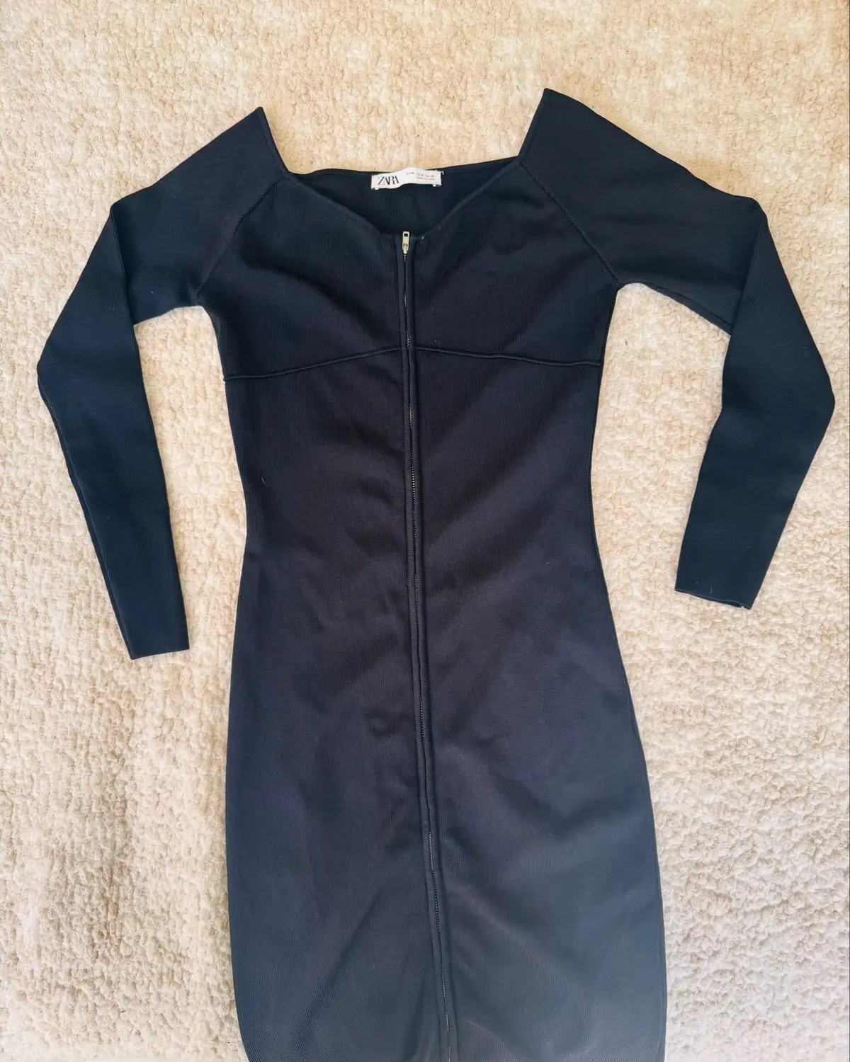 Zara Black Dress & Zebra Pants Bundle