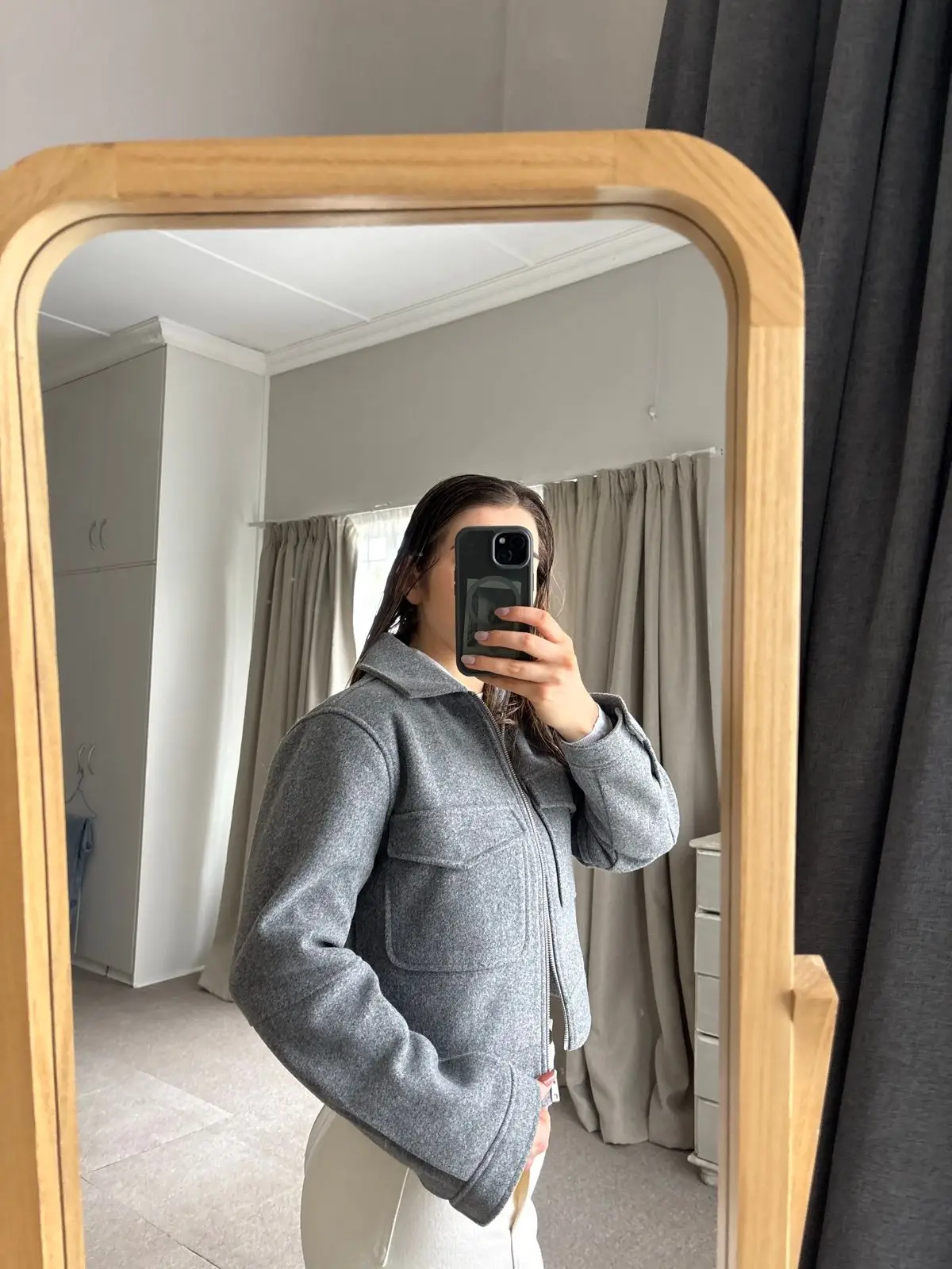Cotton On Grey Zip Up Jacket
