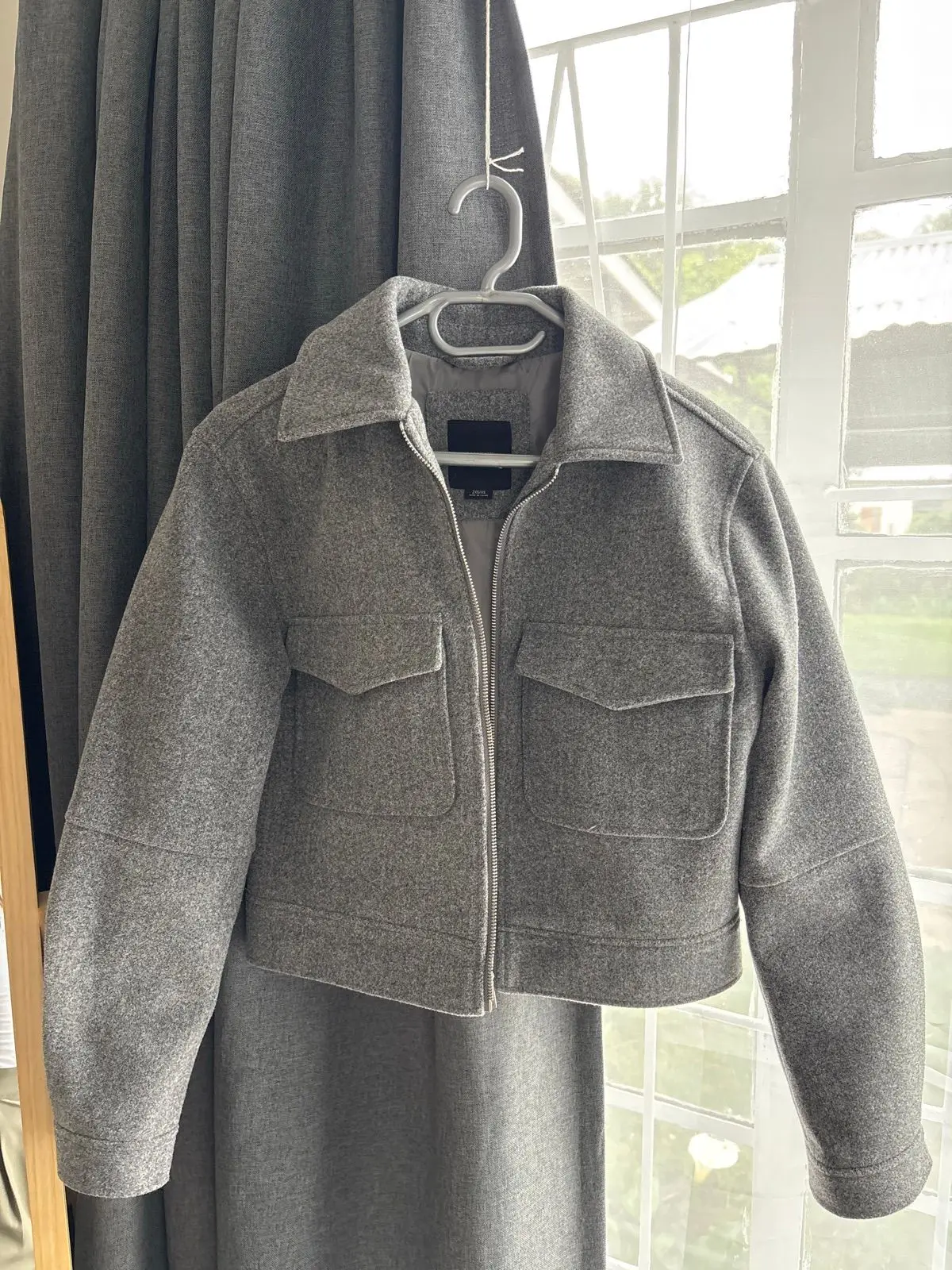 Cotton On Grey Zip Up Jacket