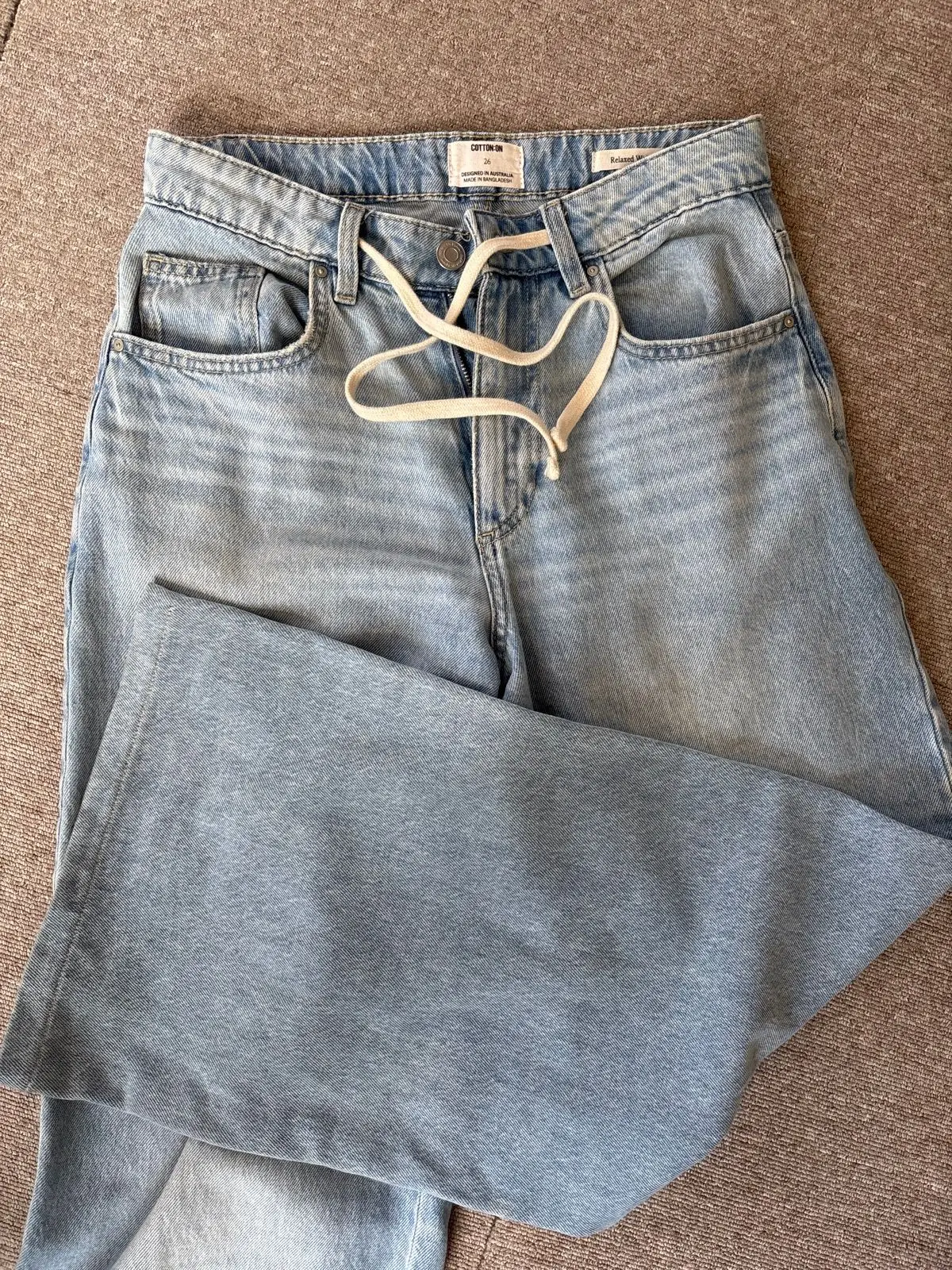Cotton On Light Wash Denim Jeans