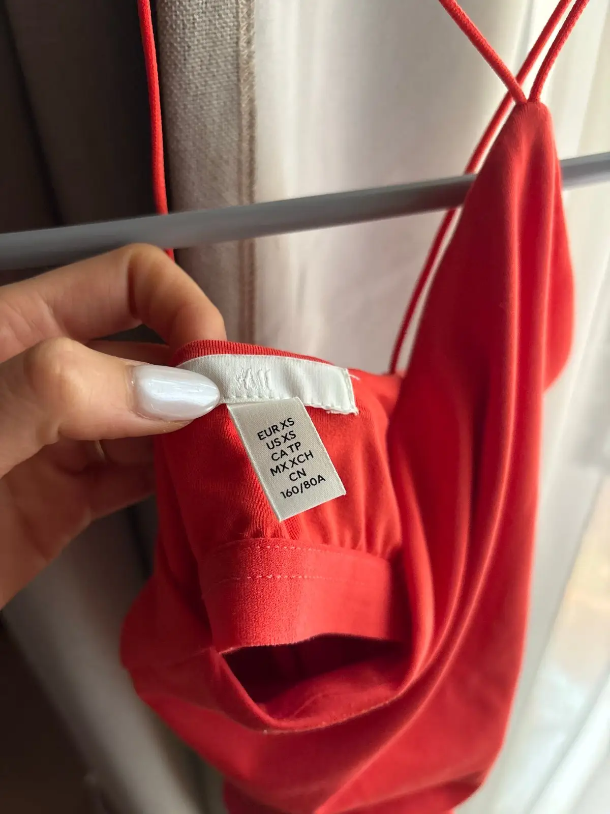 Red Halter Neck Top