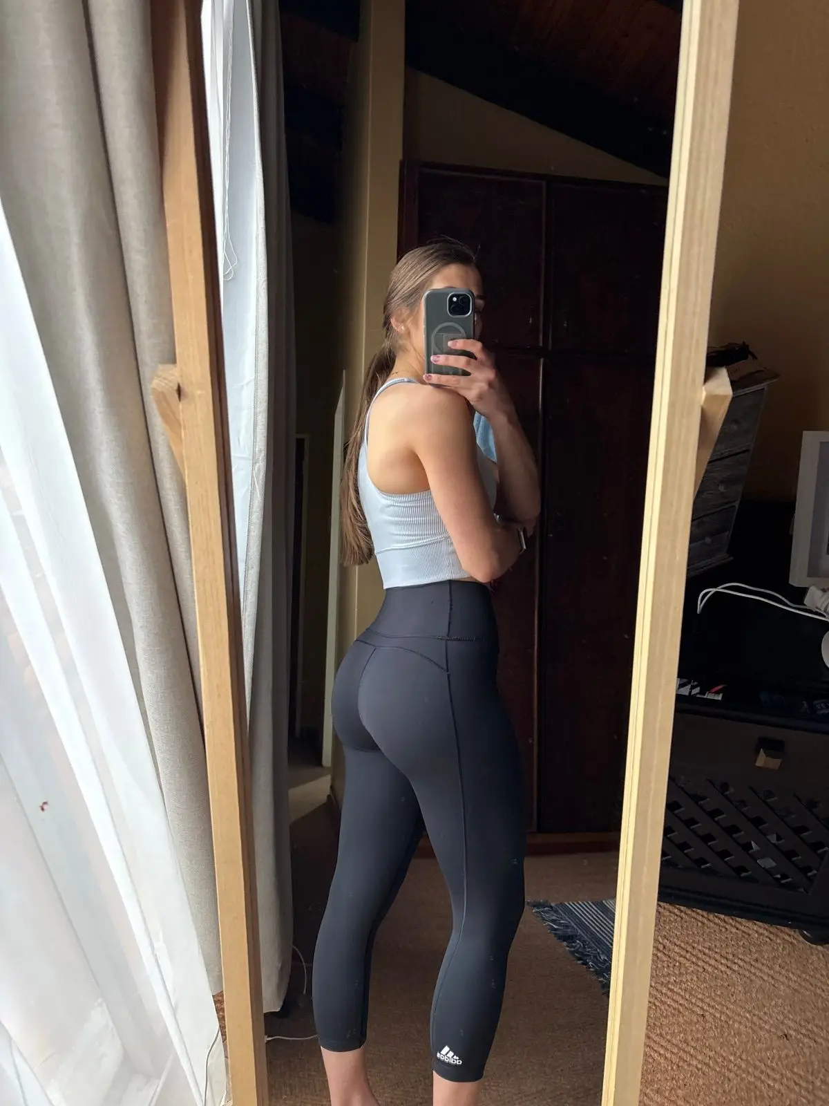 Adidas Activewear Set Crop Top and Leggings