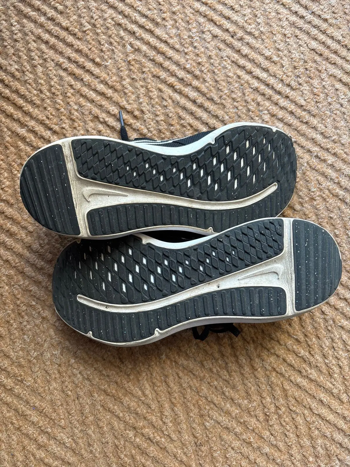 Nike Black and White Sneakers