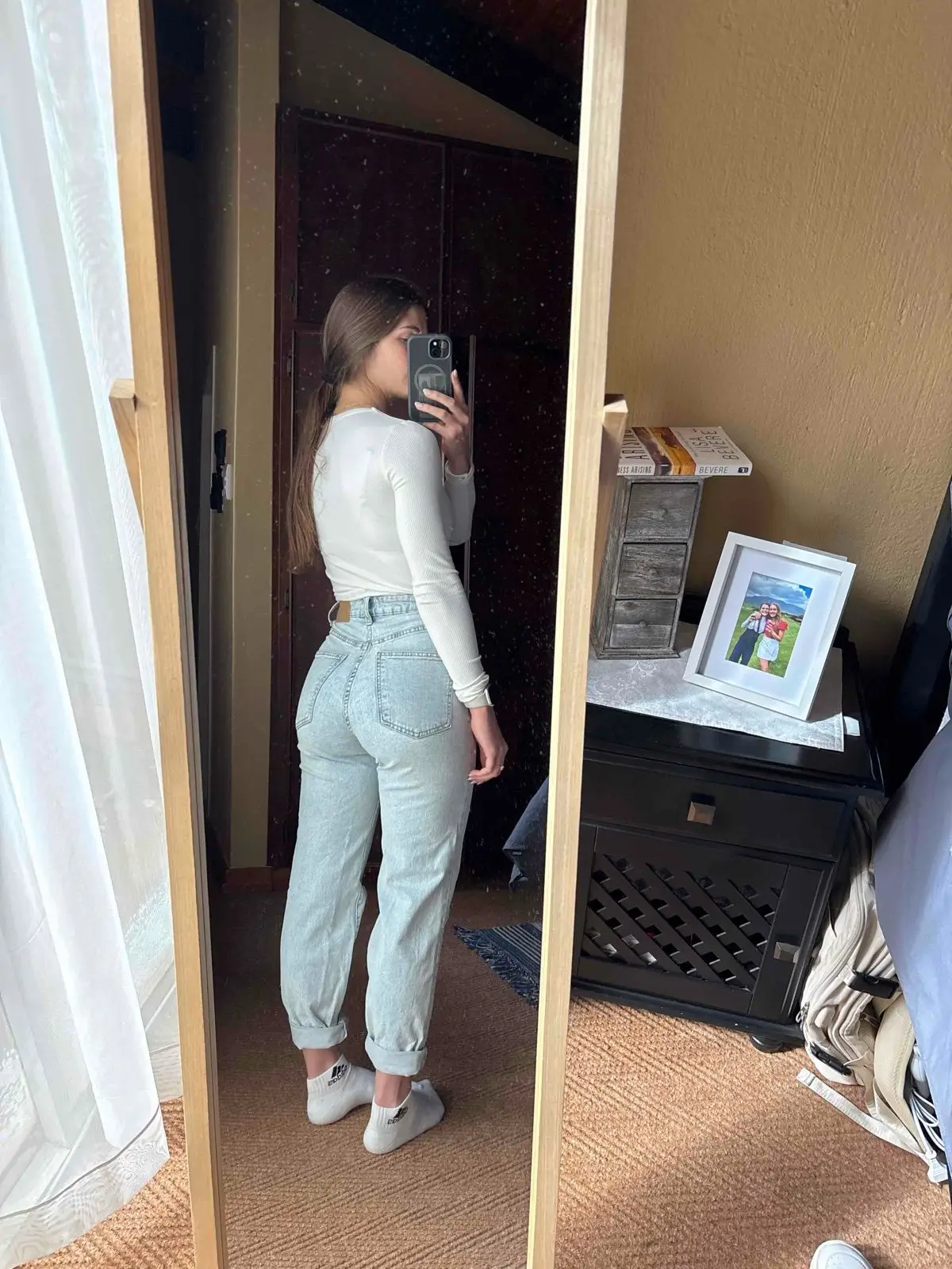 Cotton On Light Wash Ripped High-Waist Jeans