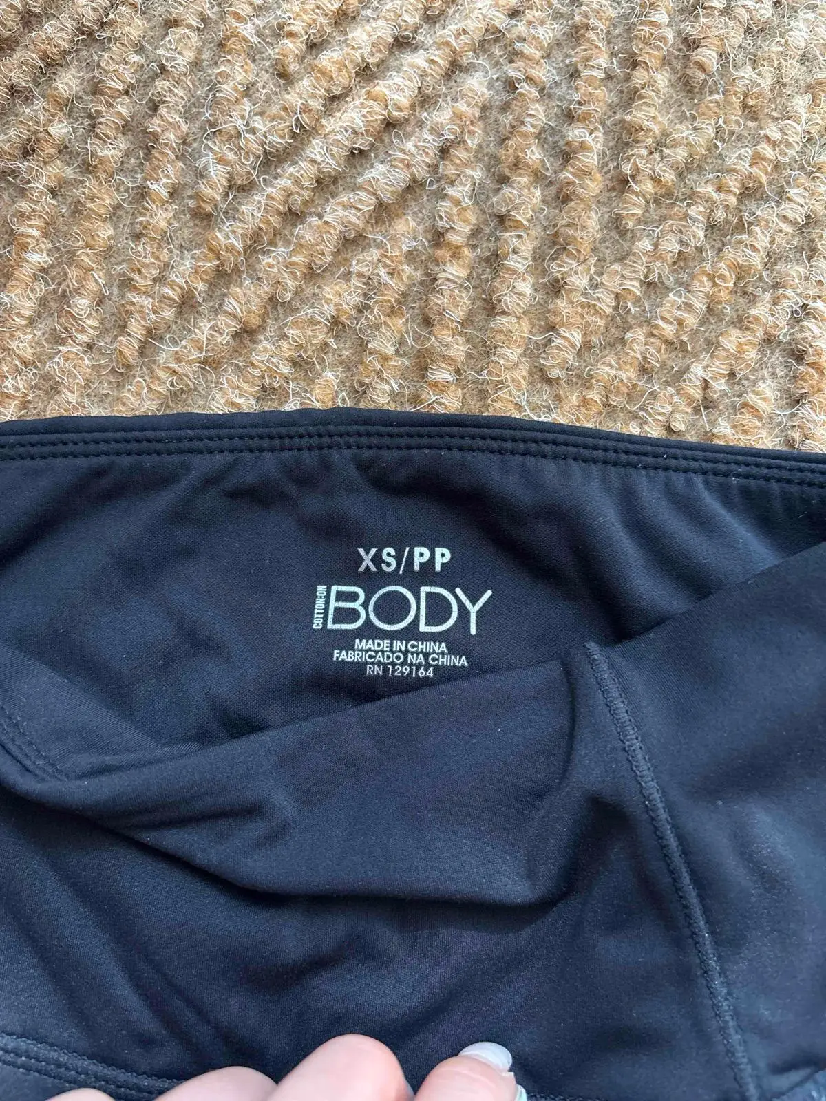 Cotton On Black Active Leggings XS