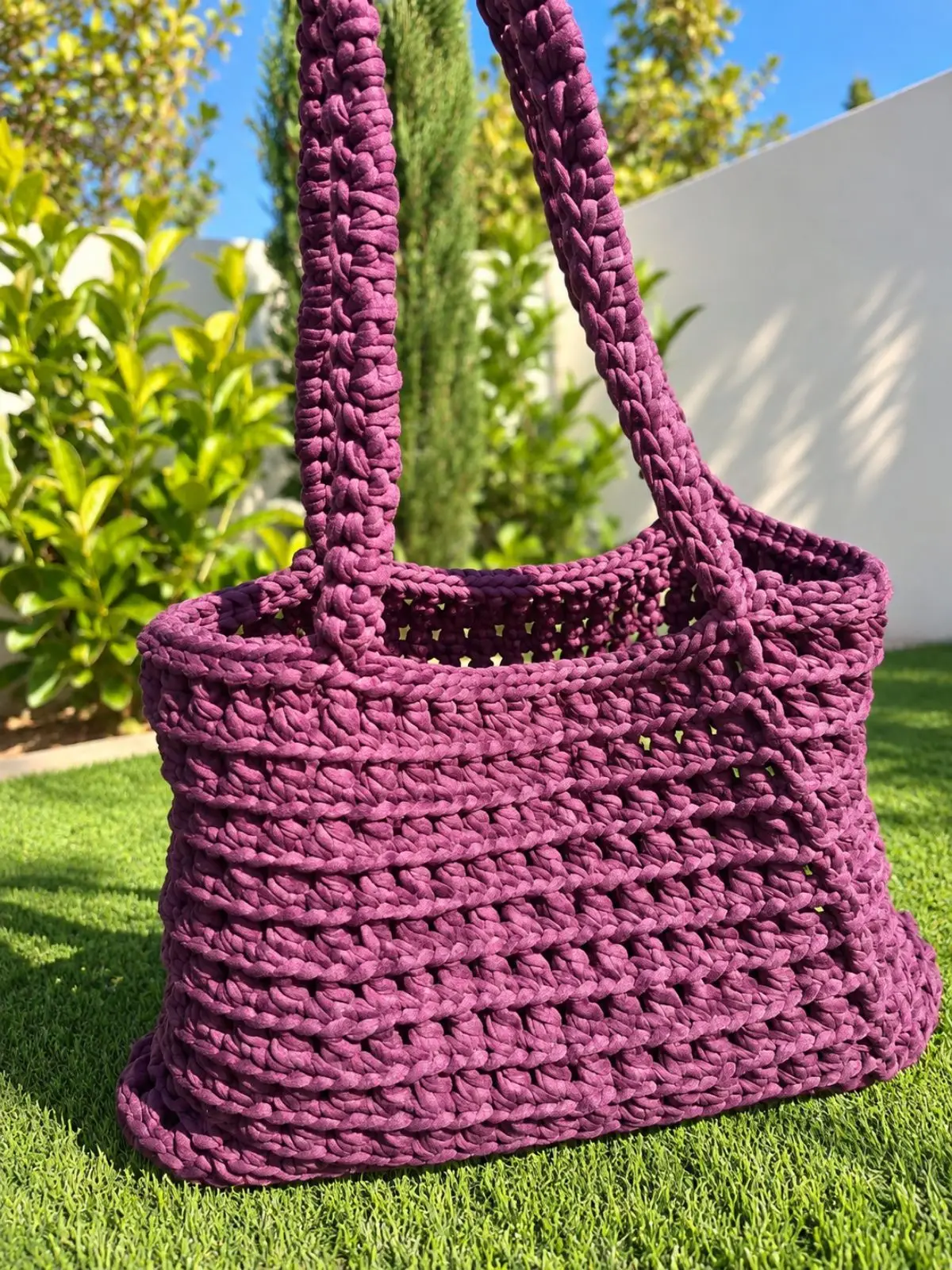 Handmade Crochet Tote Bag