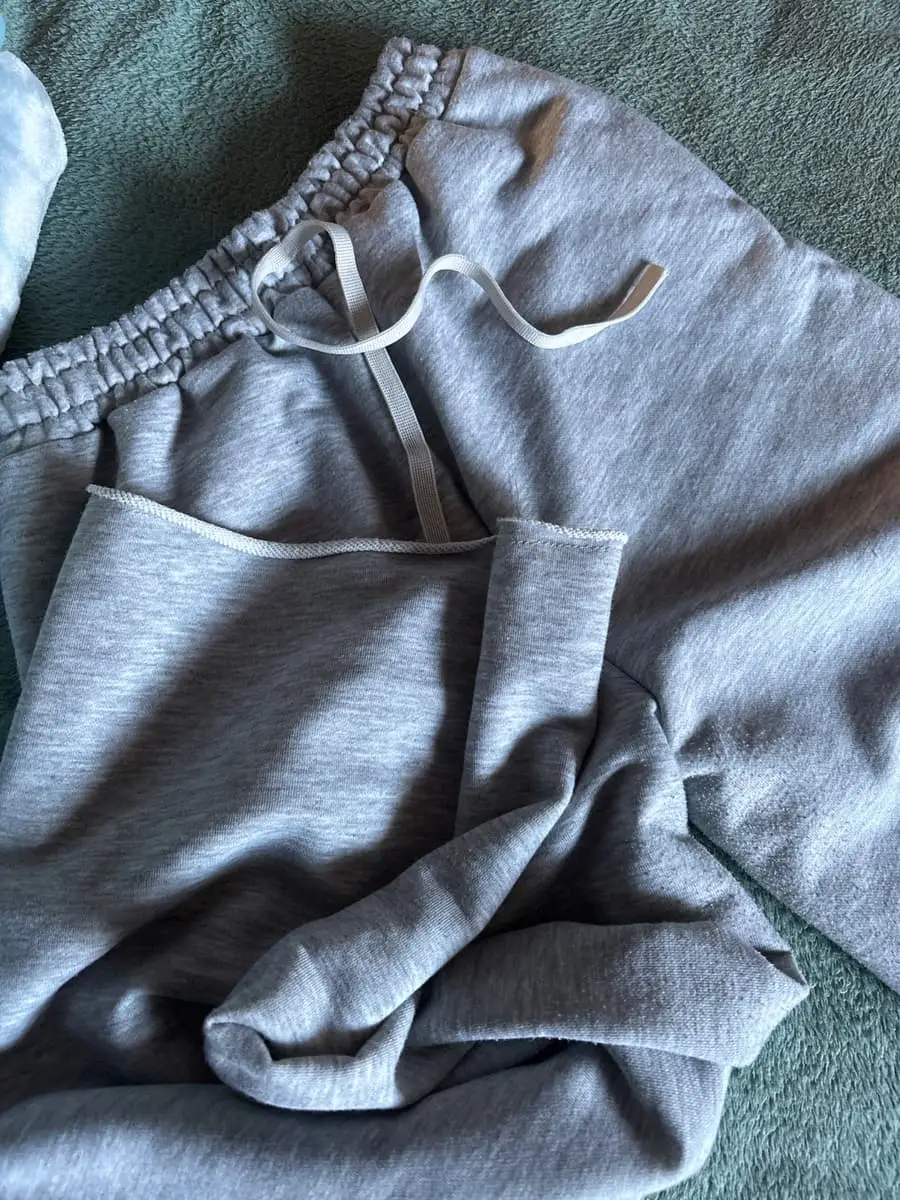 Women’s grey tracksuit pants