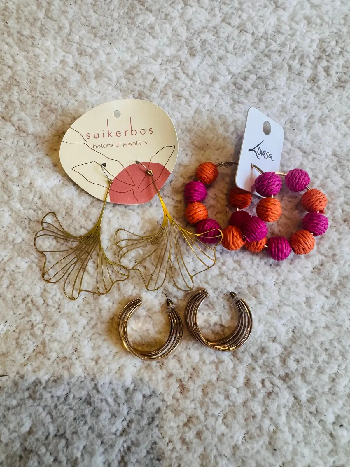 Accessory Bundle - Lovisa Suikerbos Mr Price Earrings Scrunchie Cuffs