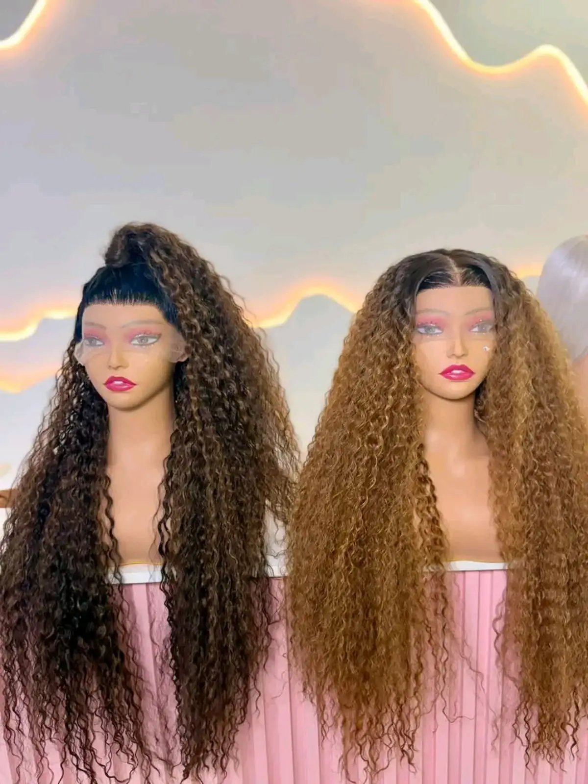 32 Inch Blended Hair 13x4 Frontal Lace Wig