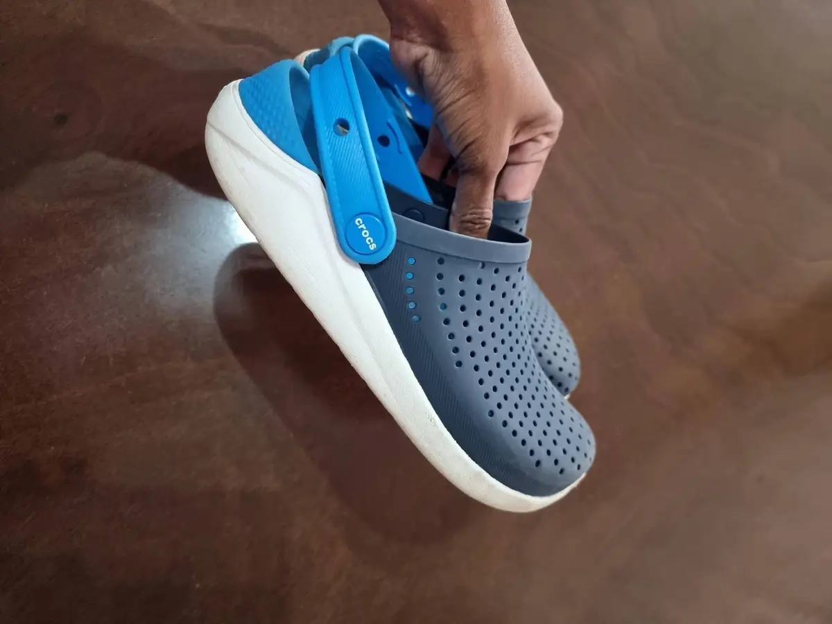 Crocs LiteRide Clogs Blue Size 5