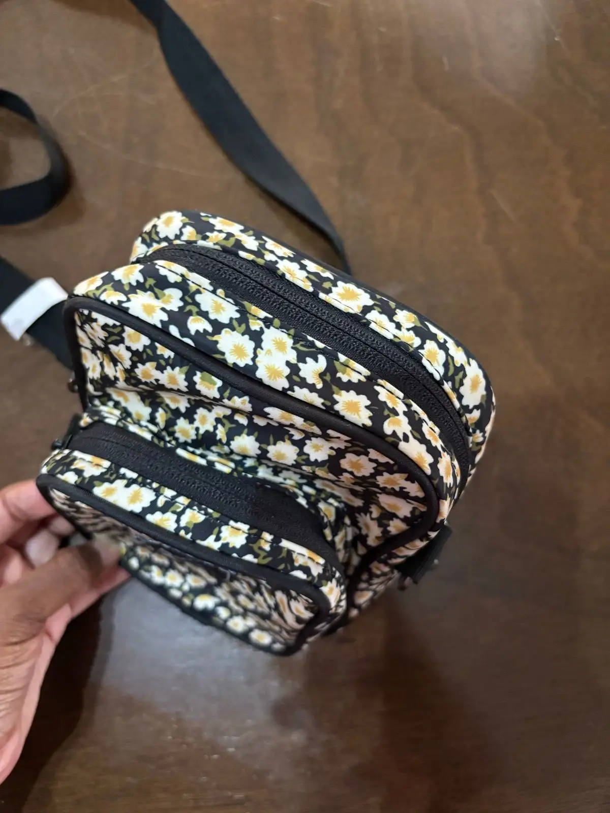 RVCA Floral Crossbody Pouch Bag