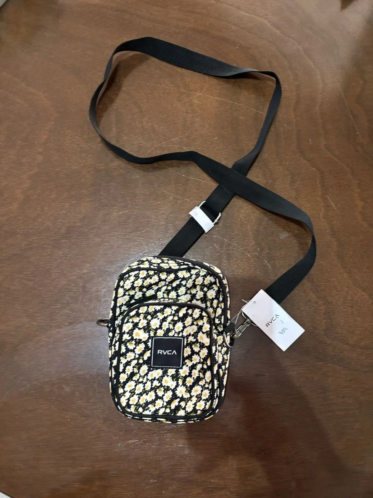 RVCA Floral Crossbody Pouch Bag