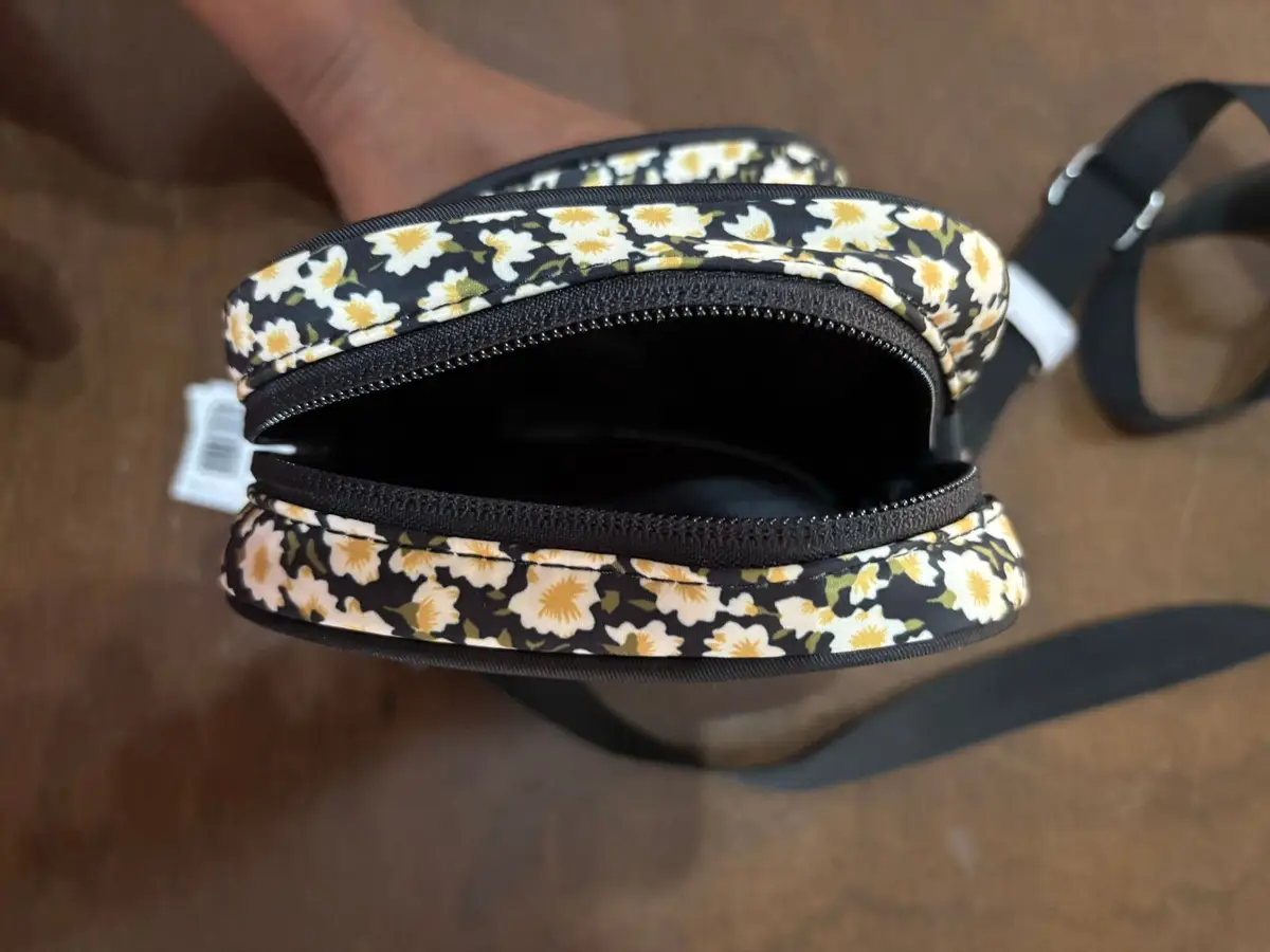 RVCA Floral Crossbody Pouch Bag
