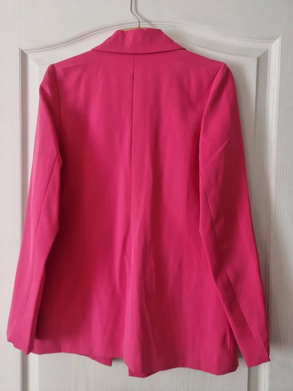 Missguided Pink Double Breasted Blazer UK 8