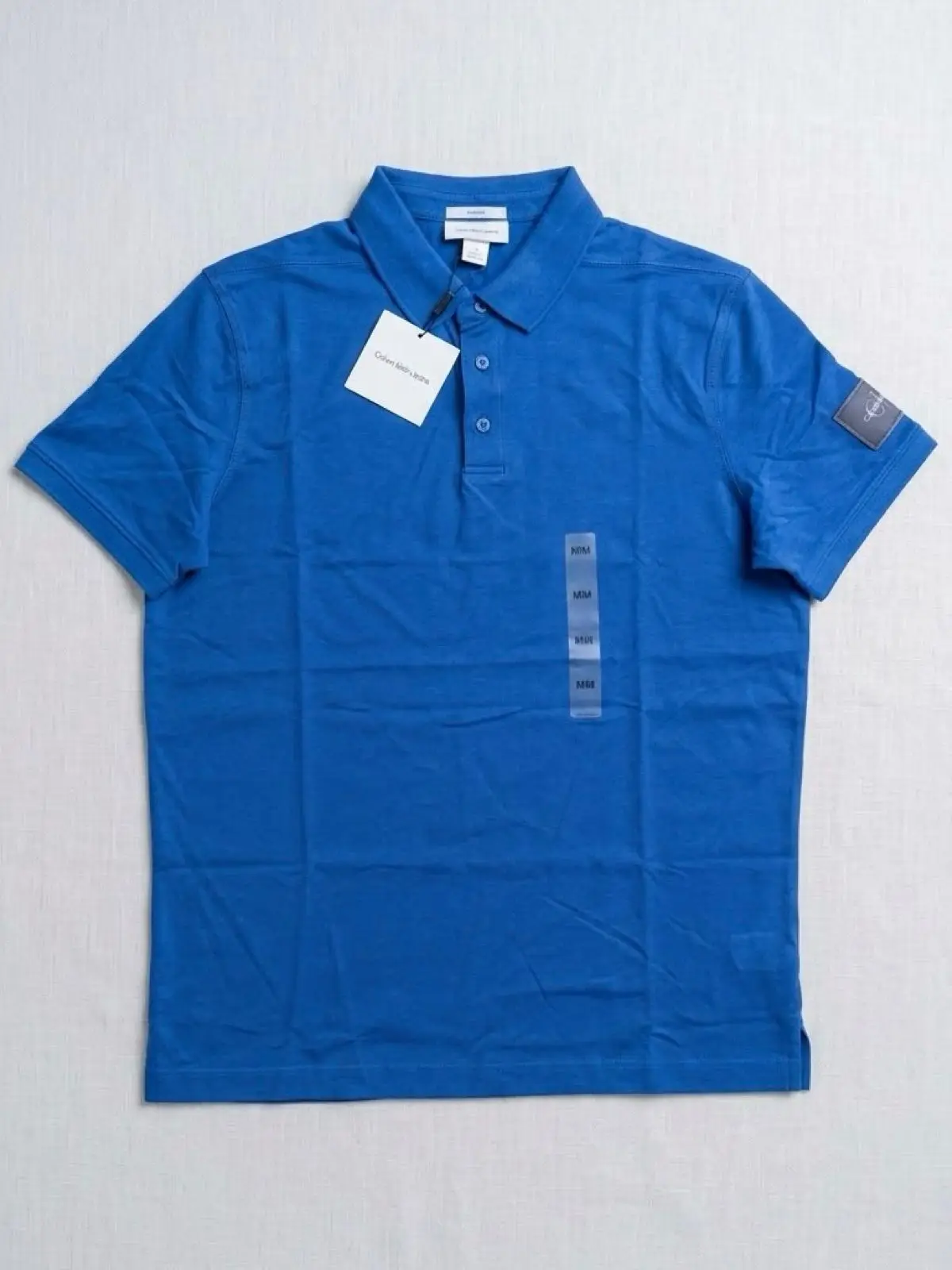 Calvin Klein Blue Polo T-Shirt Size M