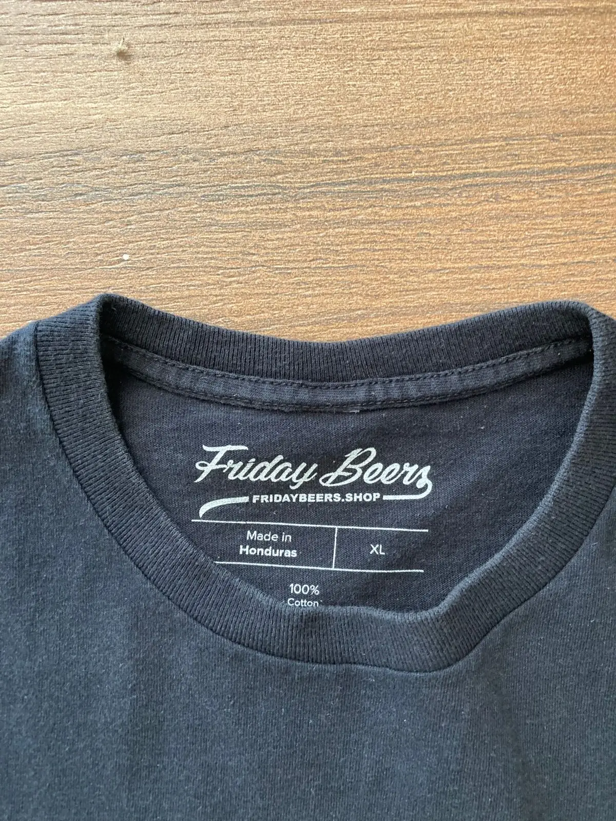 Friday Beers Black Graphic Sleeveless T-Shirt XL