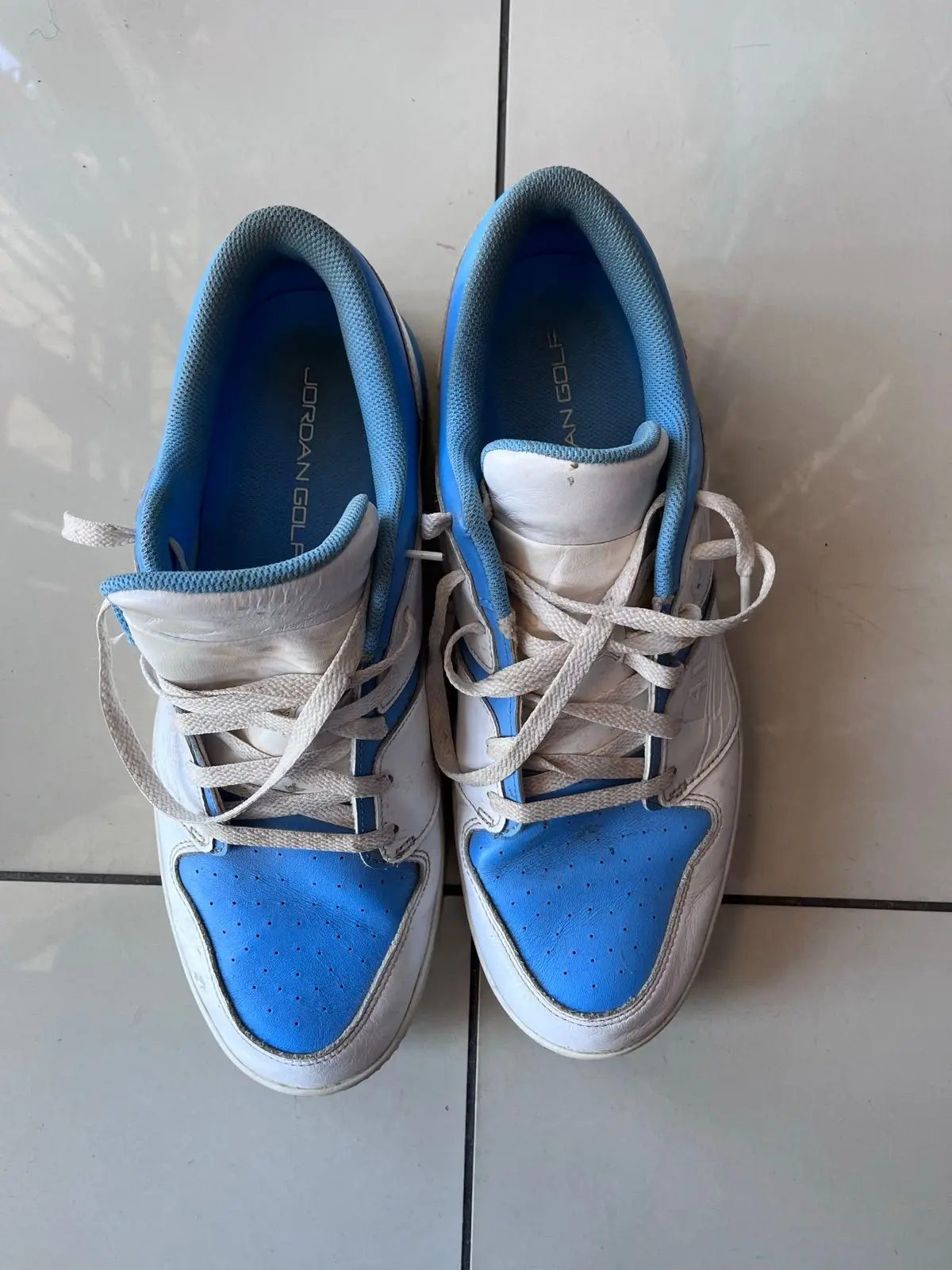 Nike Jordan Nu Retro 1 Low Golf Shoes University Blue