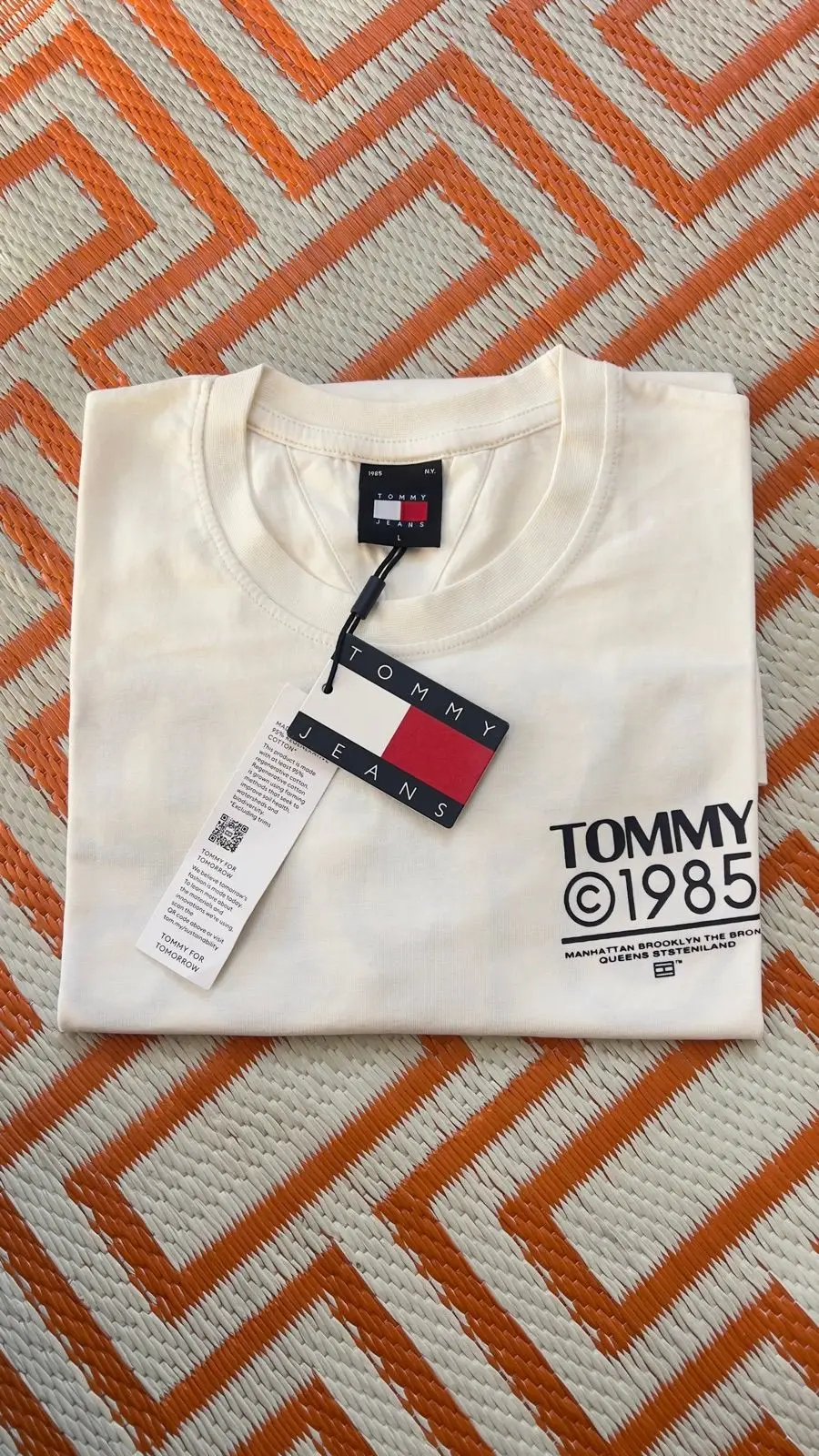 Tommy Hilfiger 1985 T-Shirt Off White L