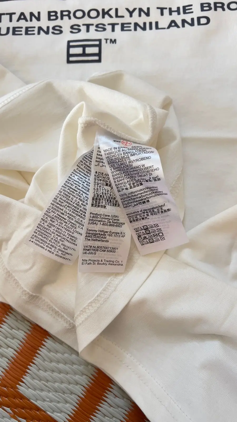 Tommy Hilfiger 1985 T-Shirt Off White L