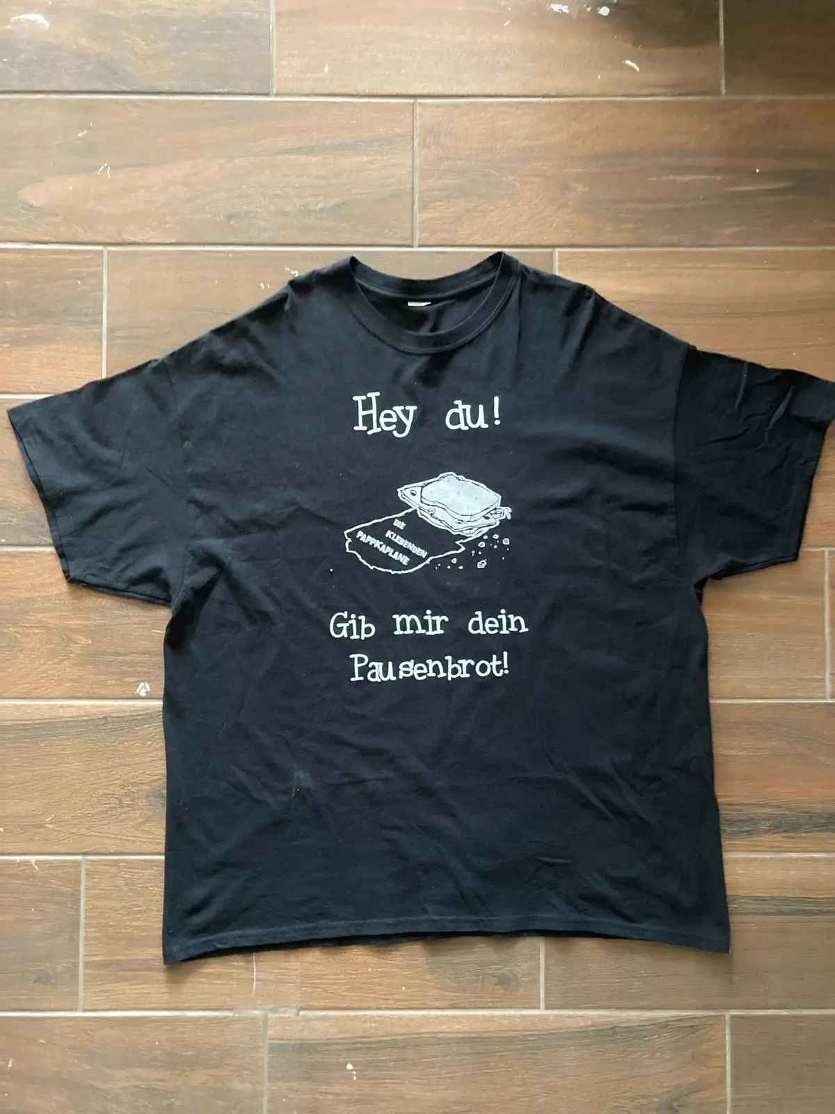 Black Graphic T-Shirt 2XL