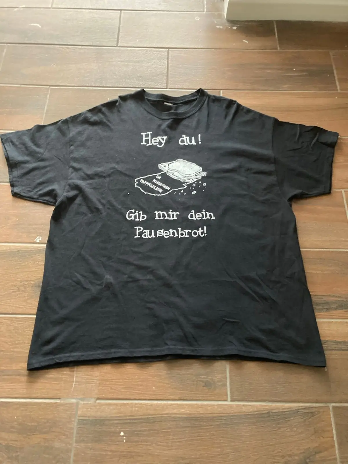 Black Graphic T-Shirt 2XL