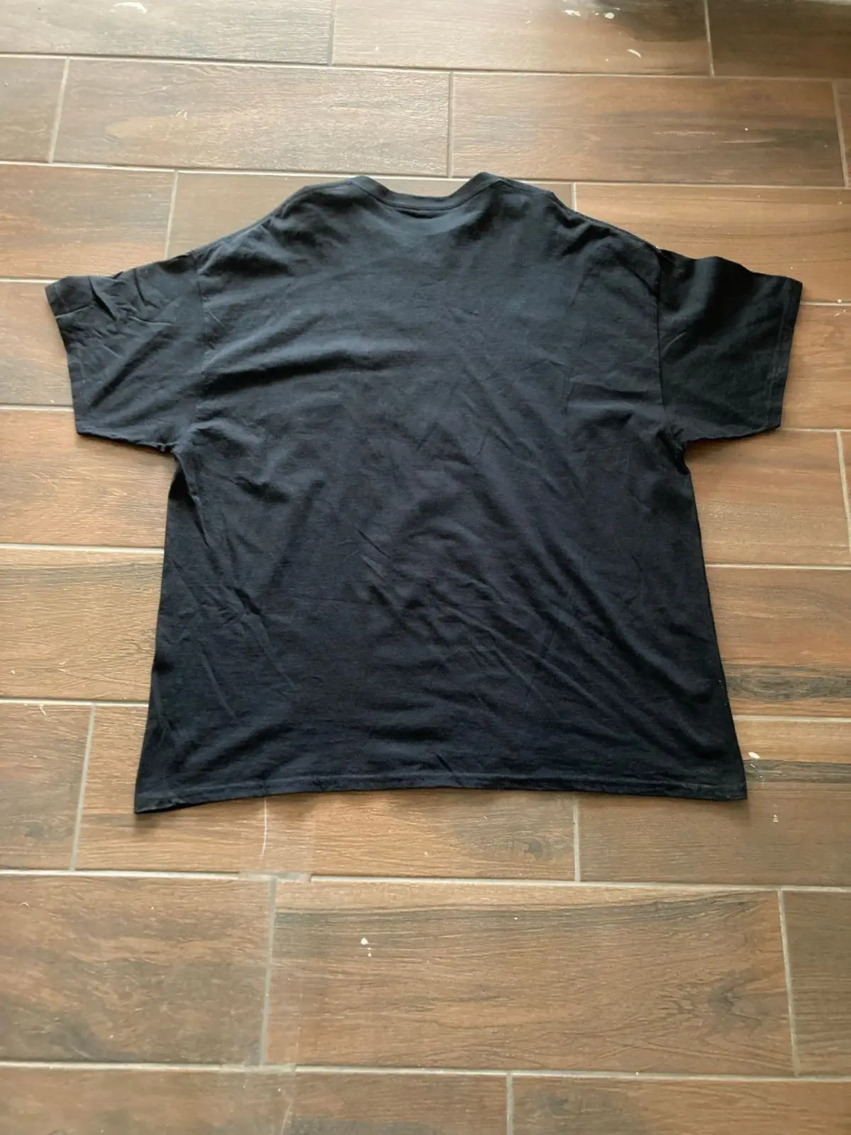 Black Graphic T-Shirt 2XL