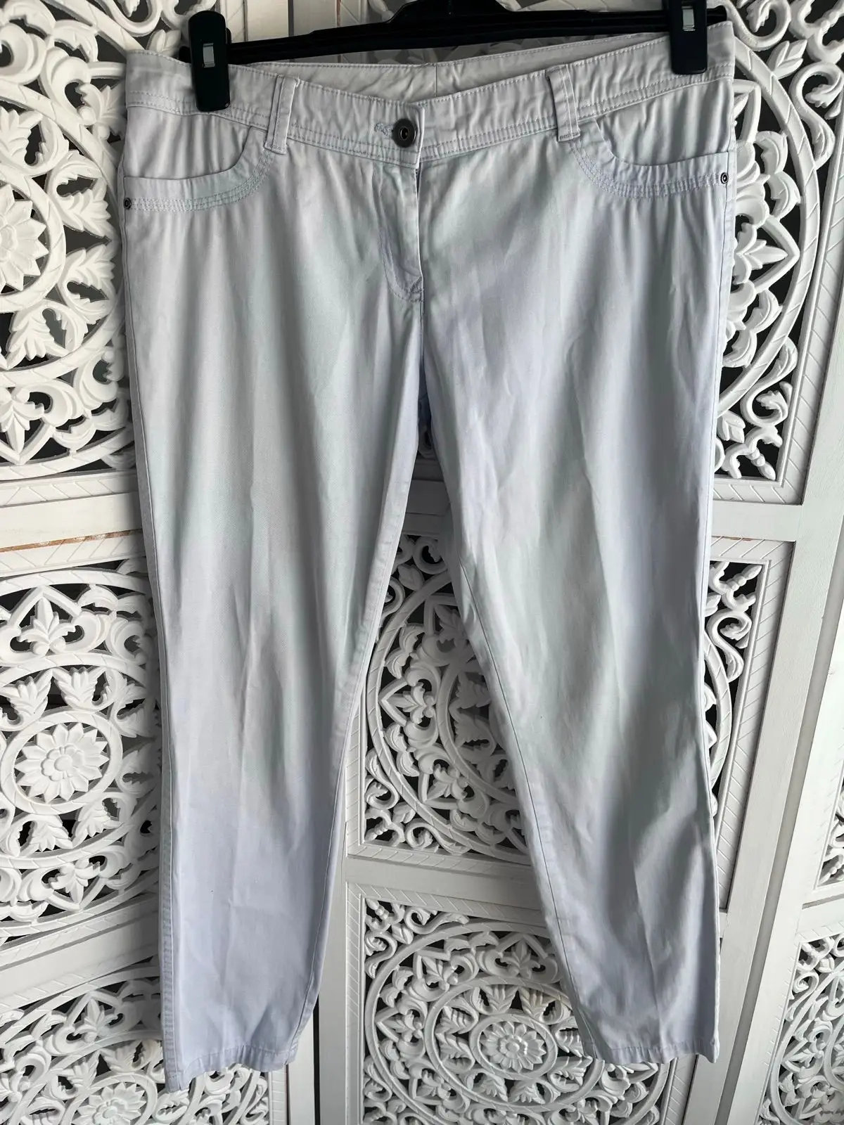Woolworths Light Blue Trousers Size 8
