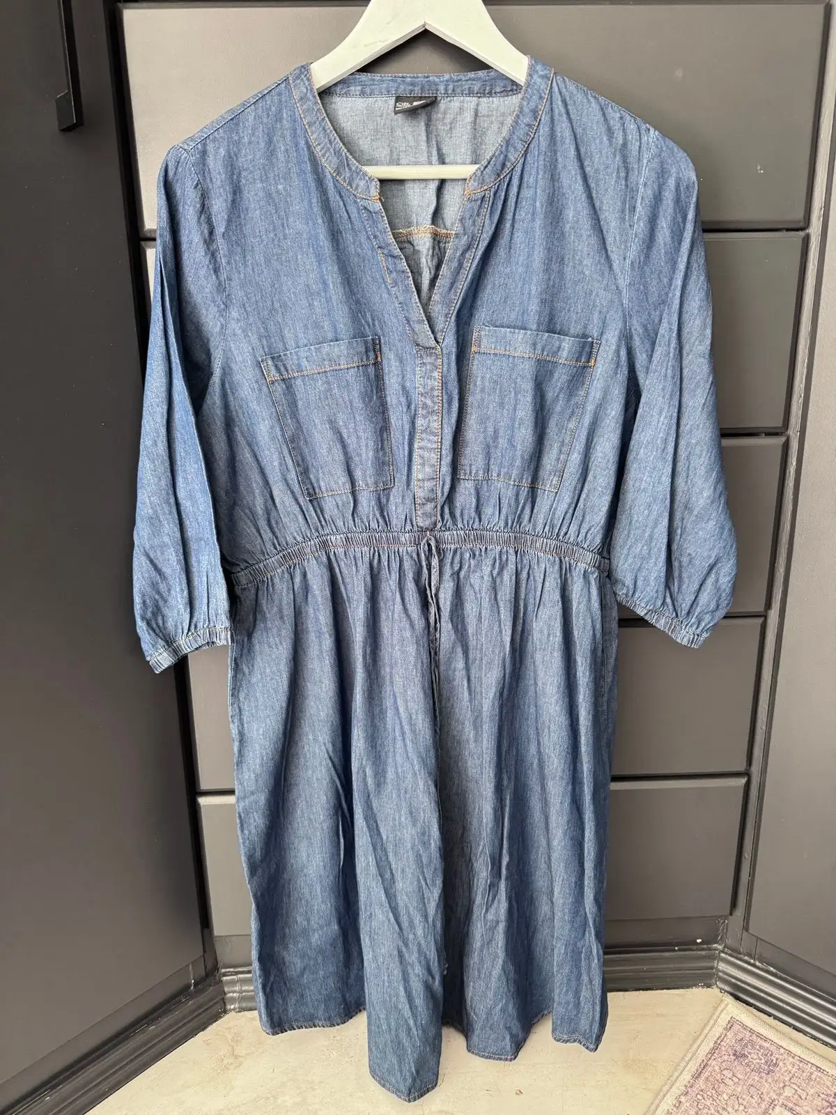 Oakridge Denim Chambray Dress Size 36