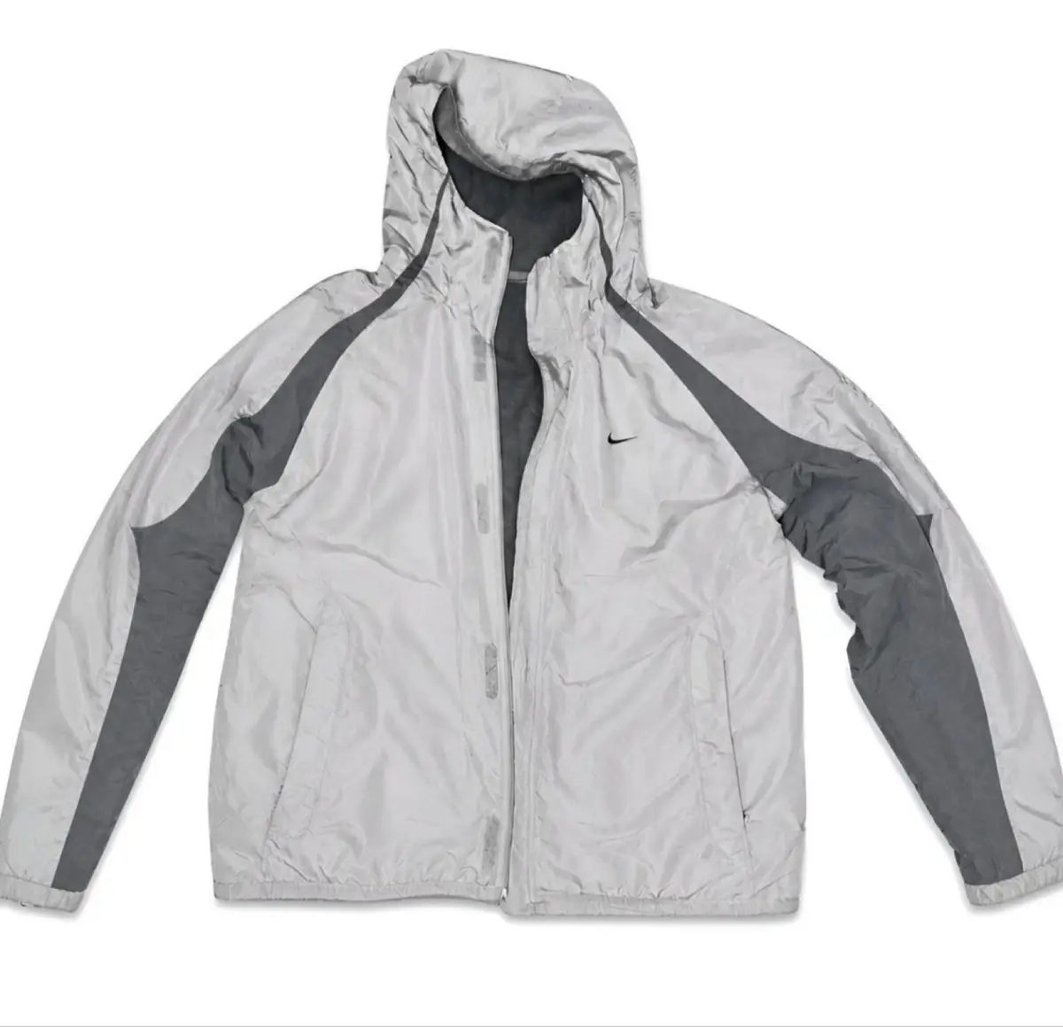 Nike Gray Hooded Jacket