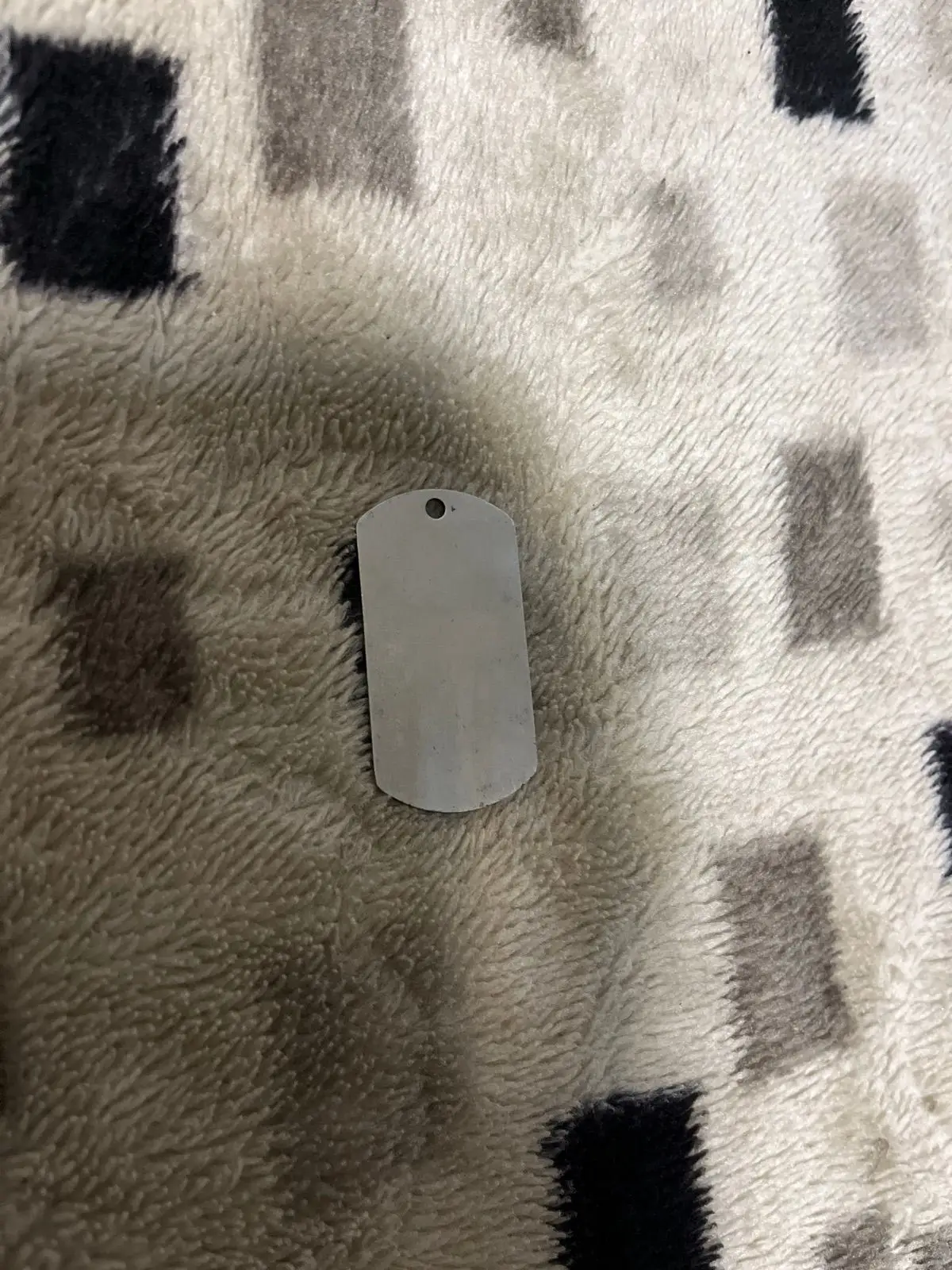 FC Barcelona Metal Dog Tag Pendant