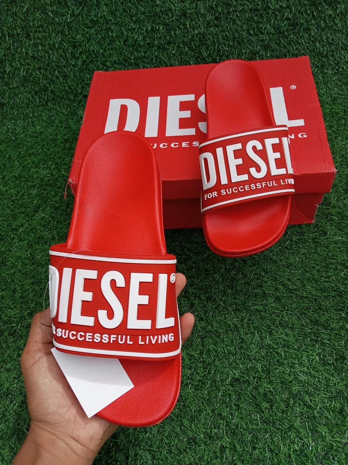 Diesel Red Slides