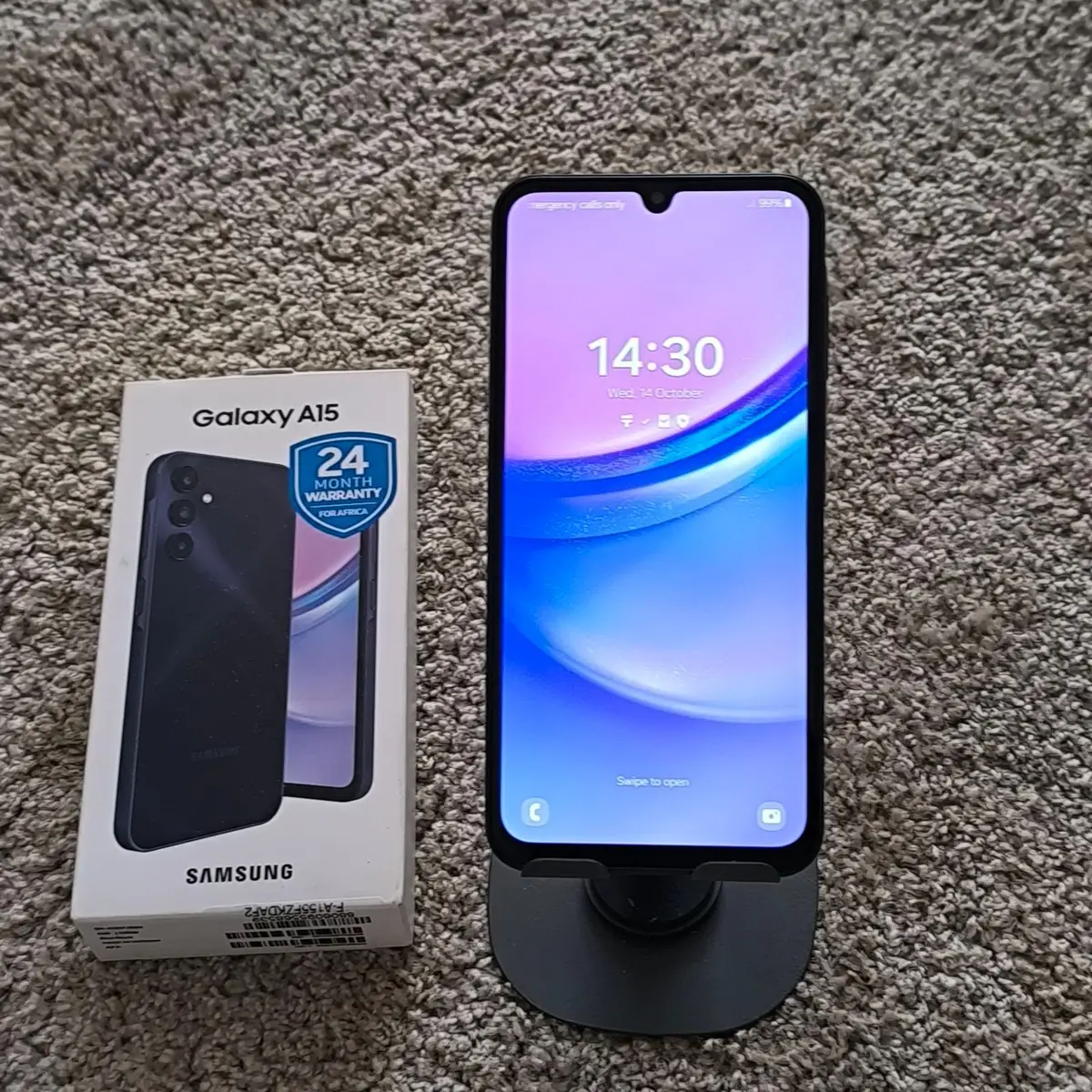 Samsung Galaxy A15 Smartphone with Box