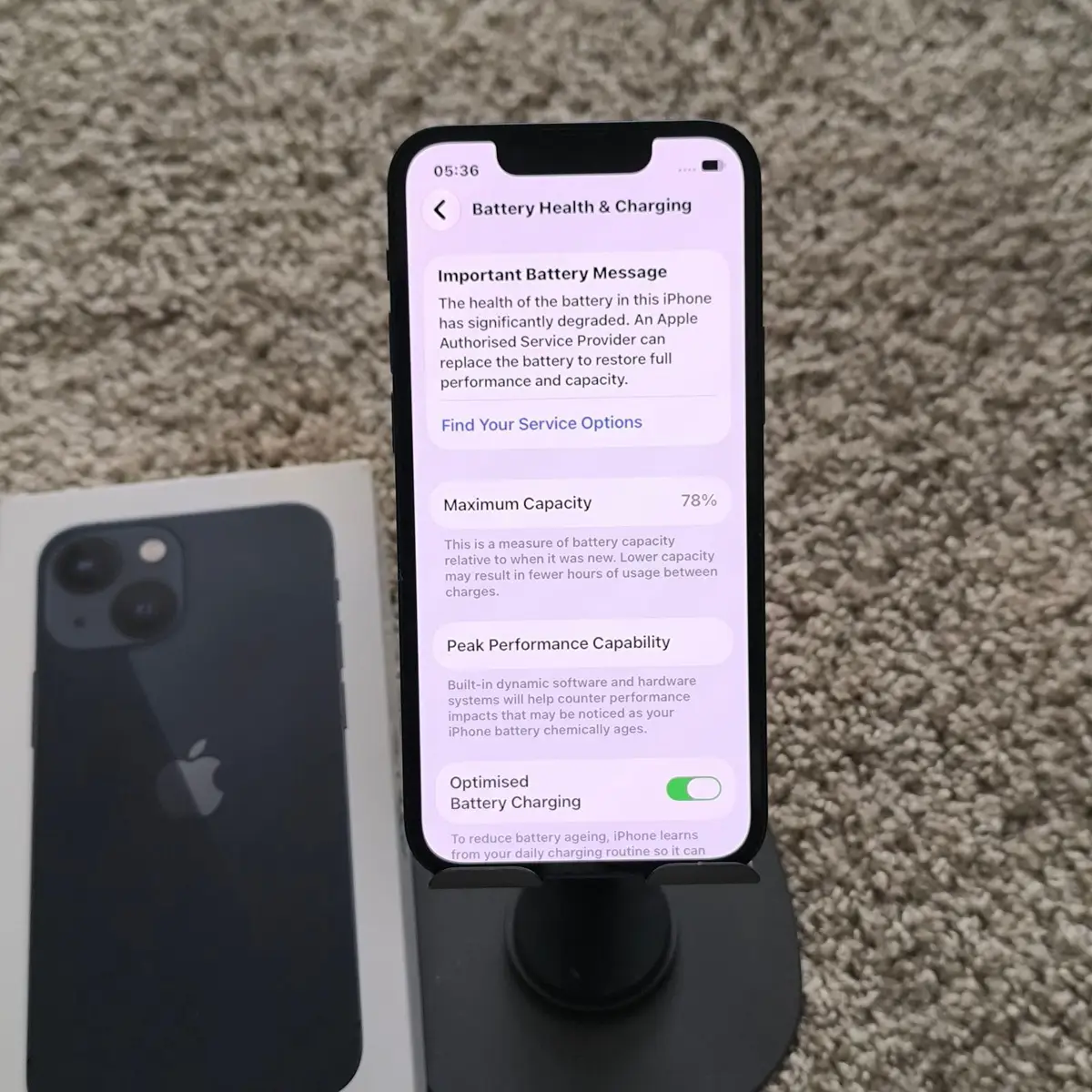 Apple iPhone 13 Mini 128GB with Box