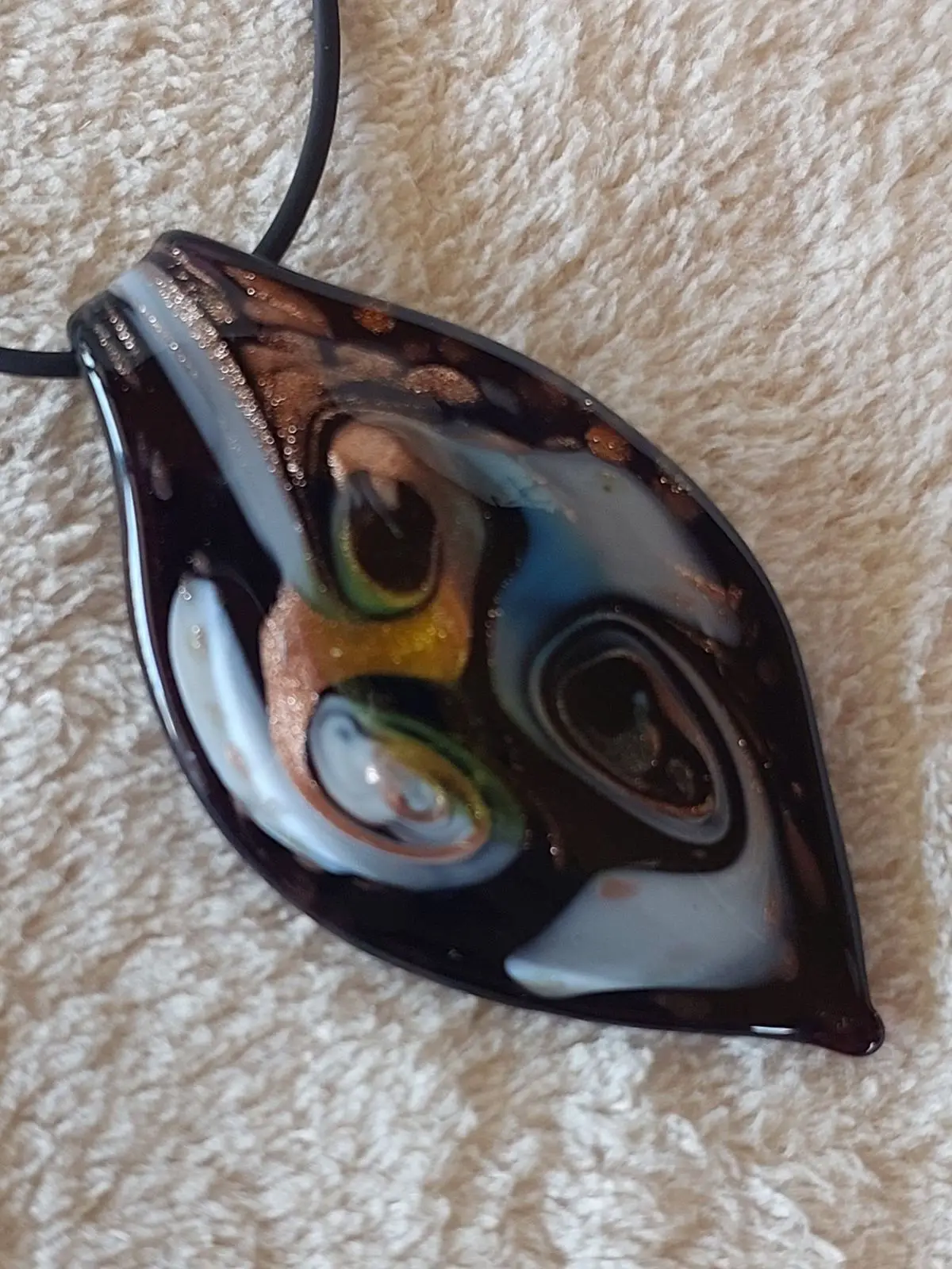 Glass Pendant Necklace