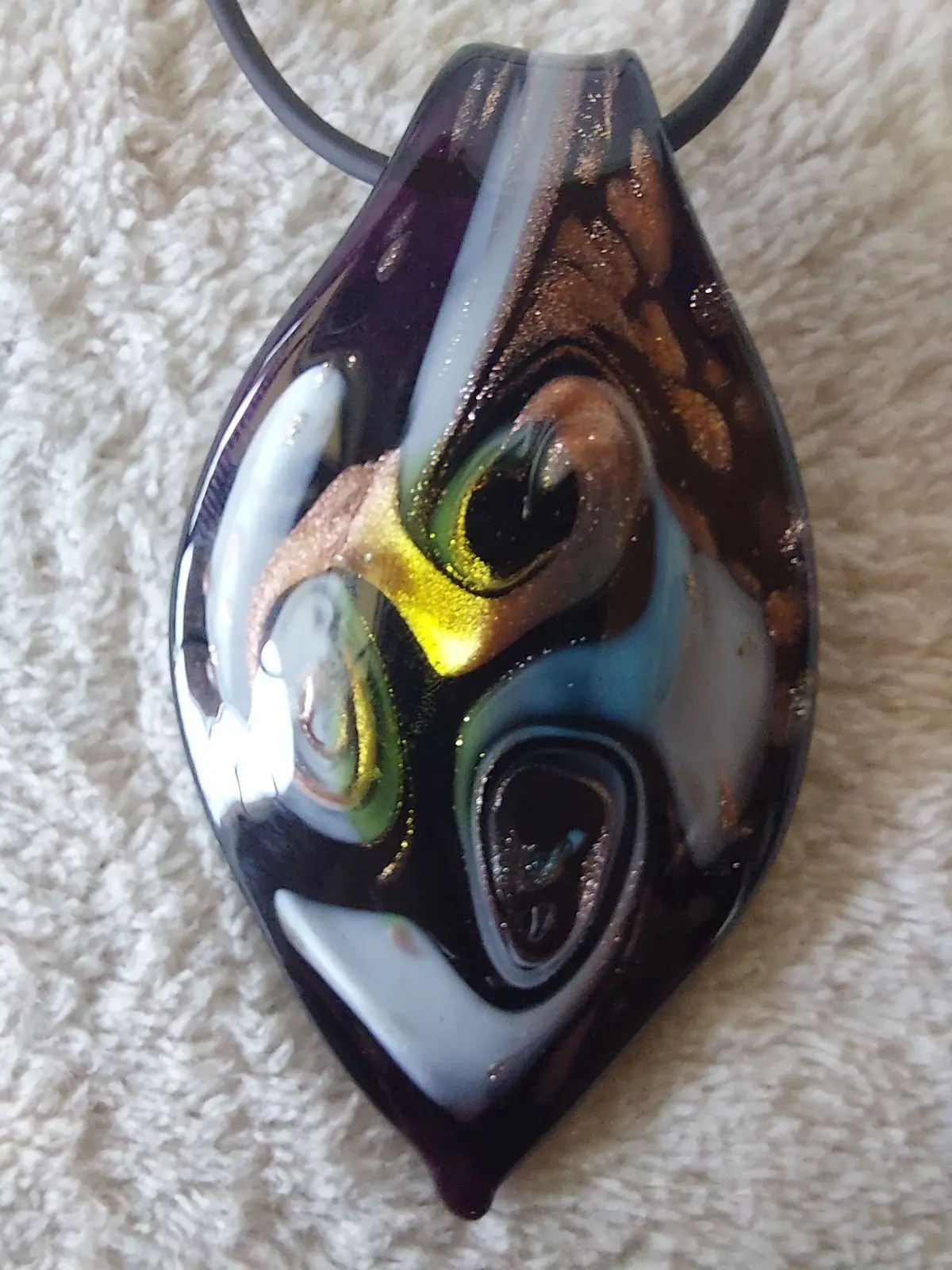 Glass Pendant Necklace