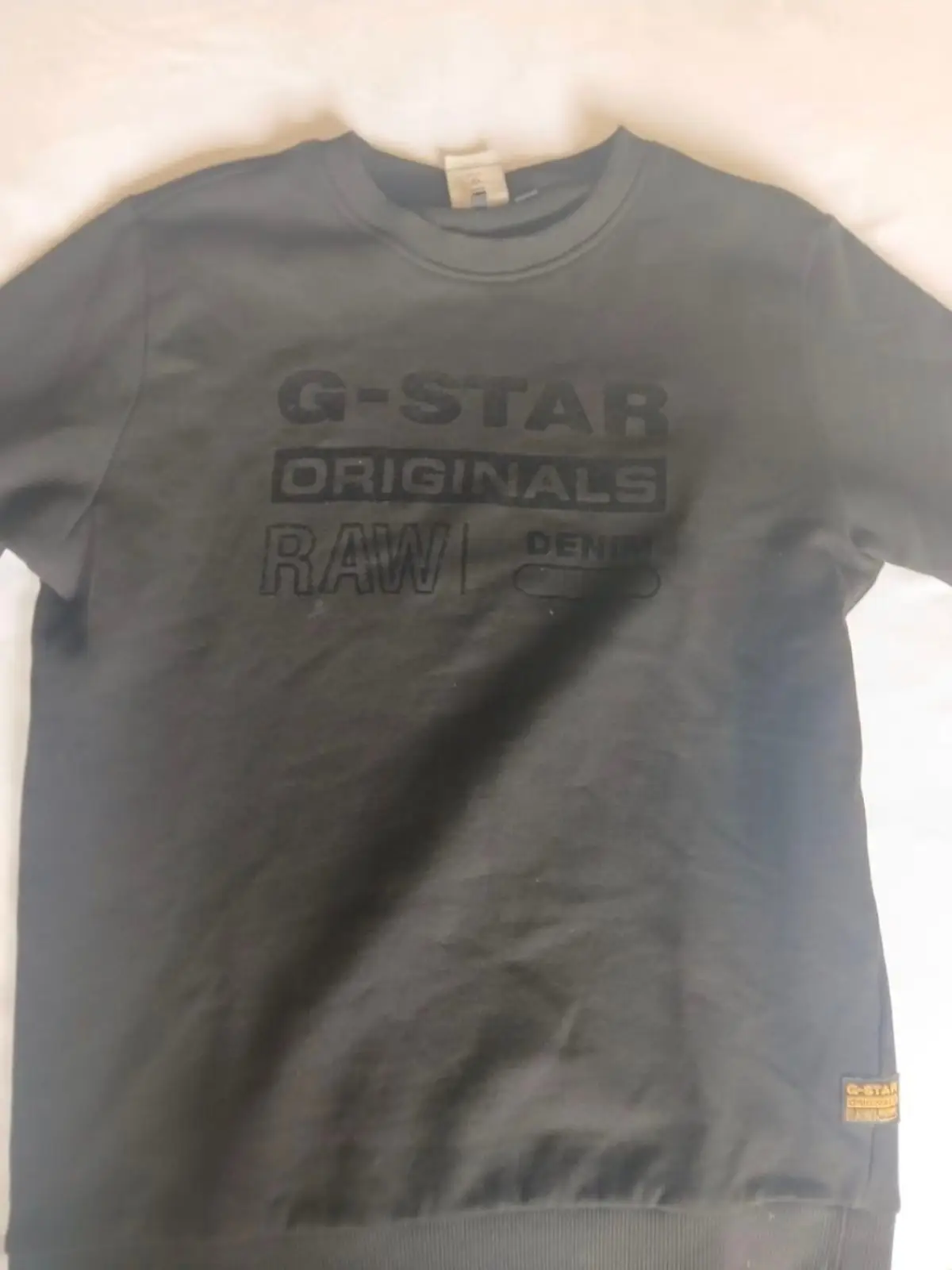 G-Star RAW Graphic Sweatshirt Dark Grey 11-12 Years