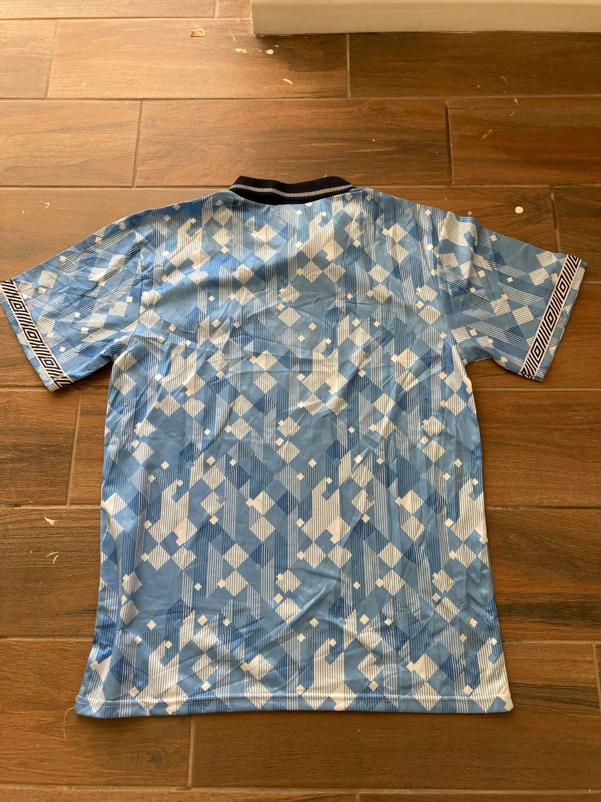 Umbro England 1990-92 Third Shirt Blue XL