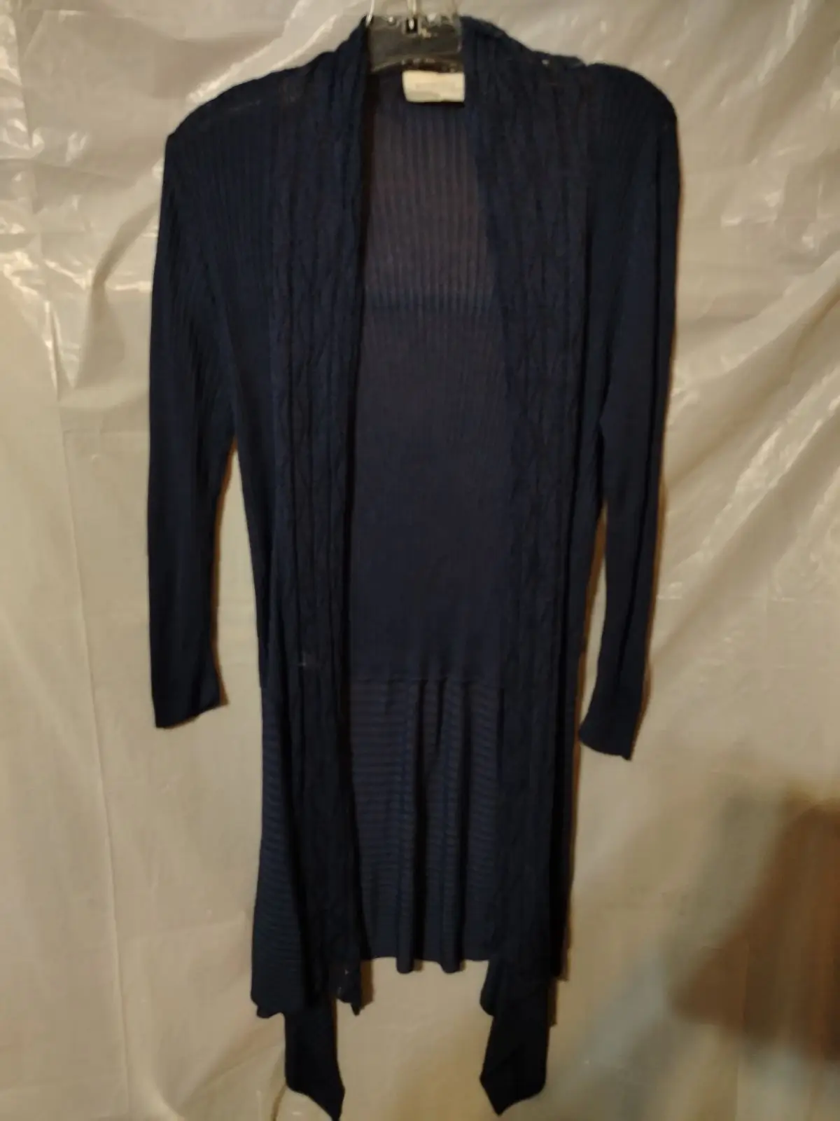 Woolworths Navy Blue Open-Front Cardigan Large