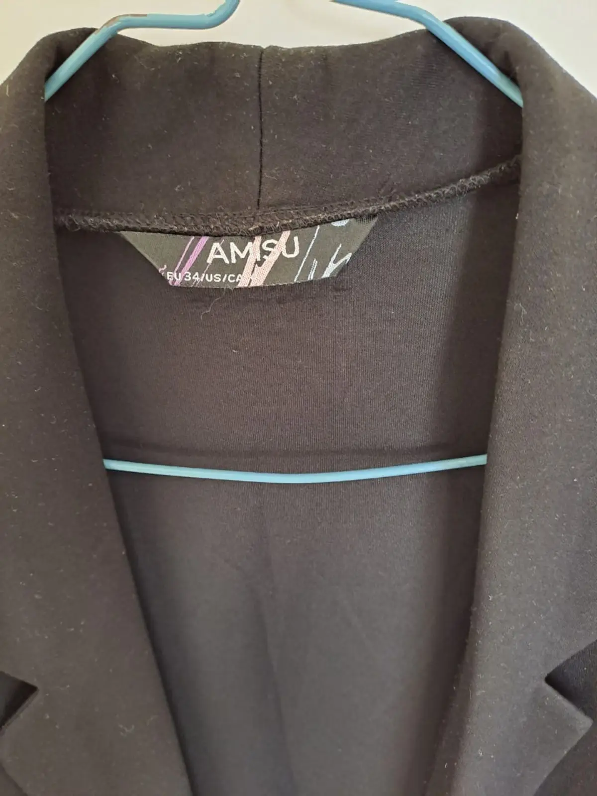 AMISU Black Blazer Size 34