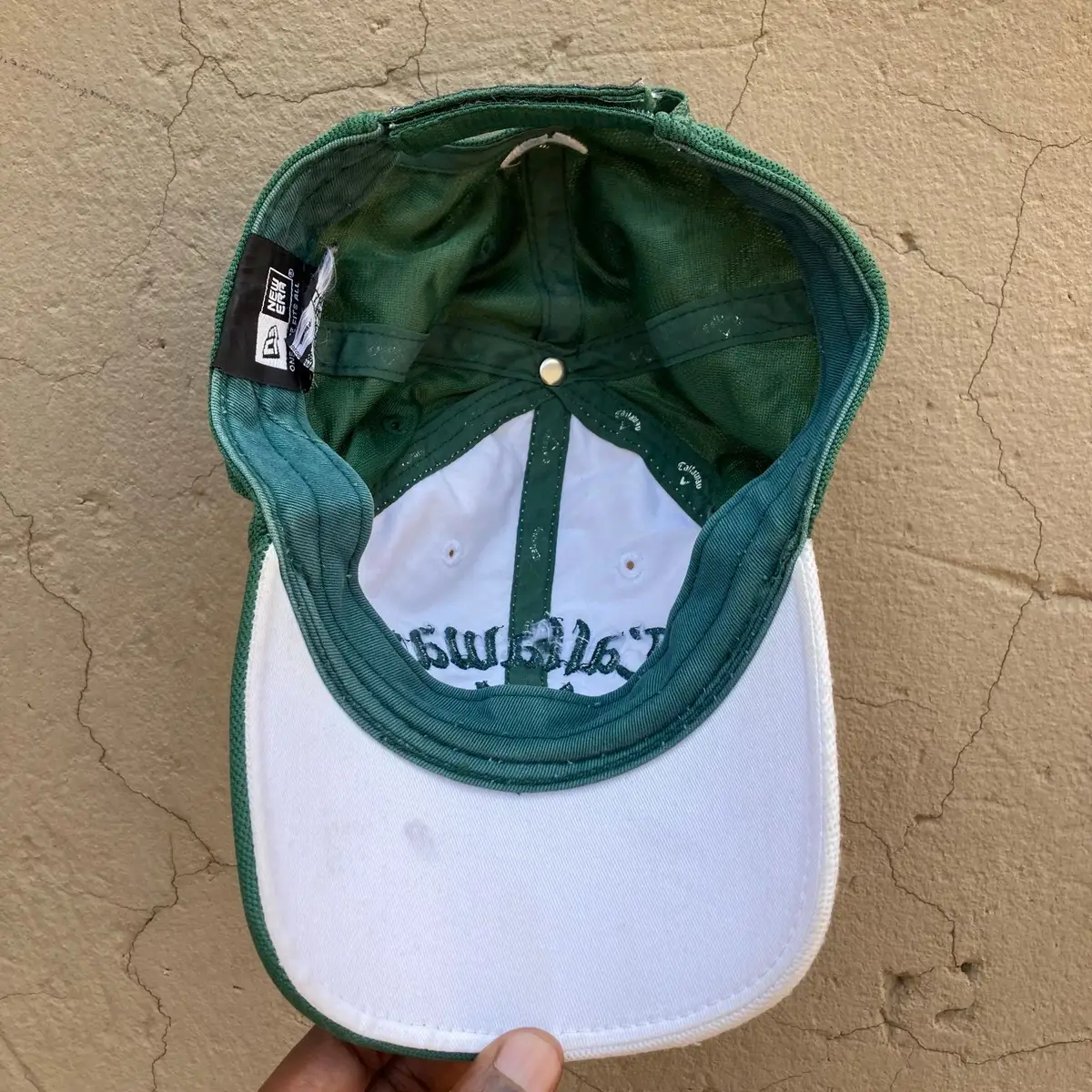 Callaway Green and White Golf Cap