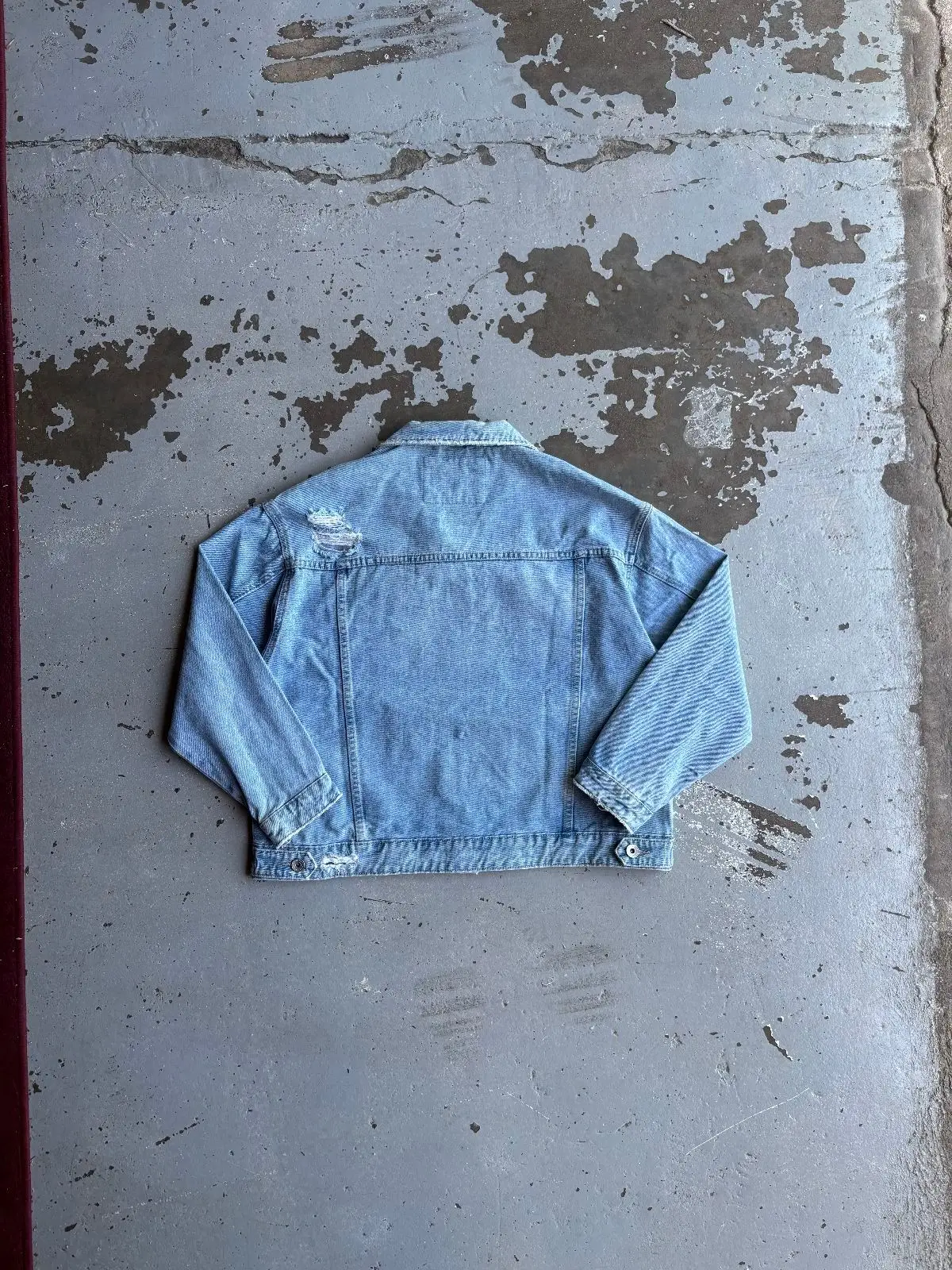 Cotton On Light-Wash Blue Denim Trucker Jacket