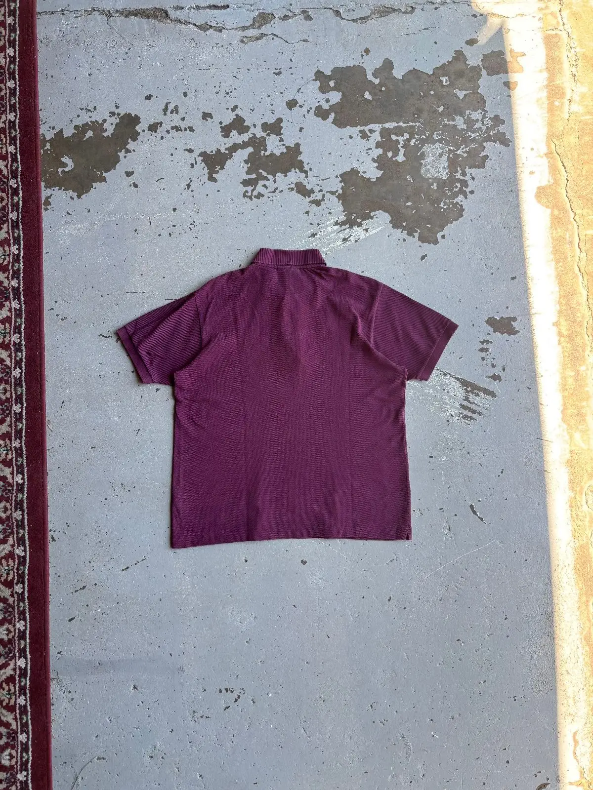 Lacoste Aubergine Classic Fit Polo Shirt