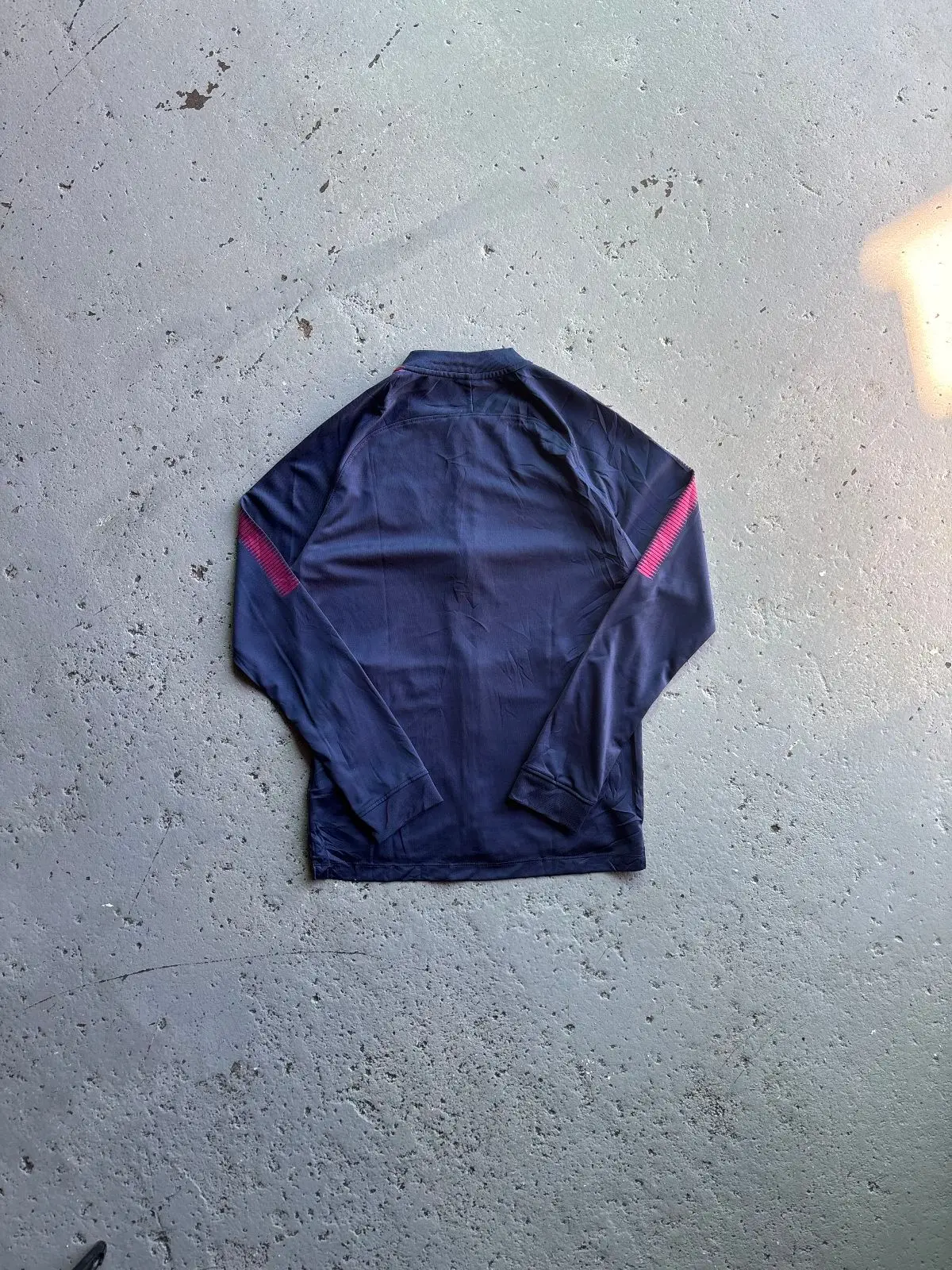 Nike Manchester City Anthem Track Jacket Midnight Navy Berry
