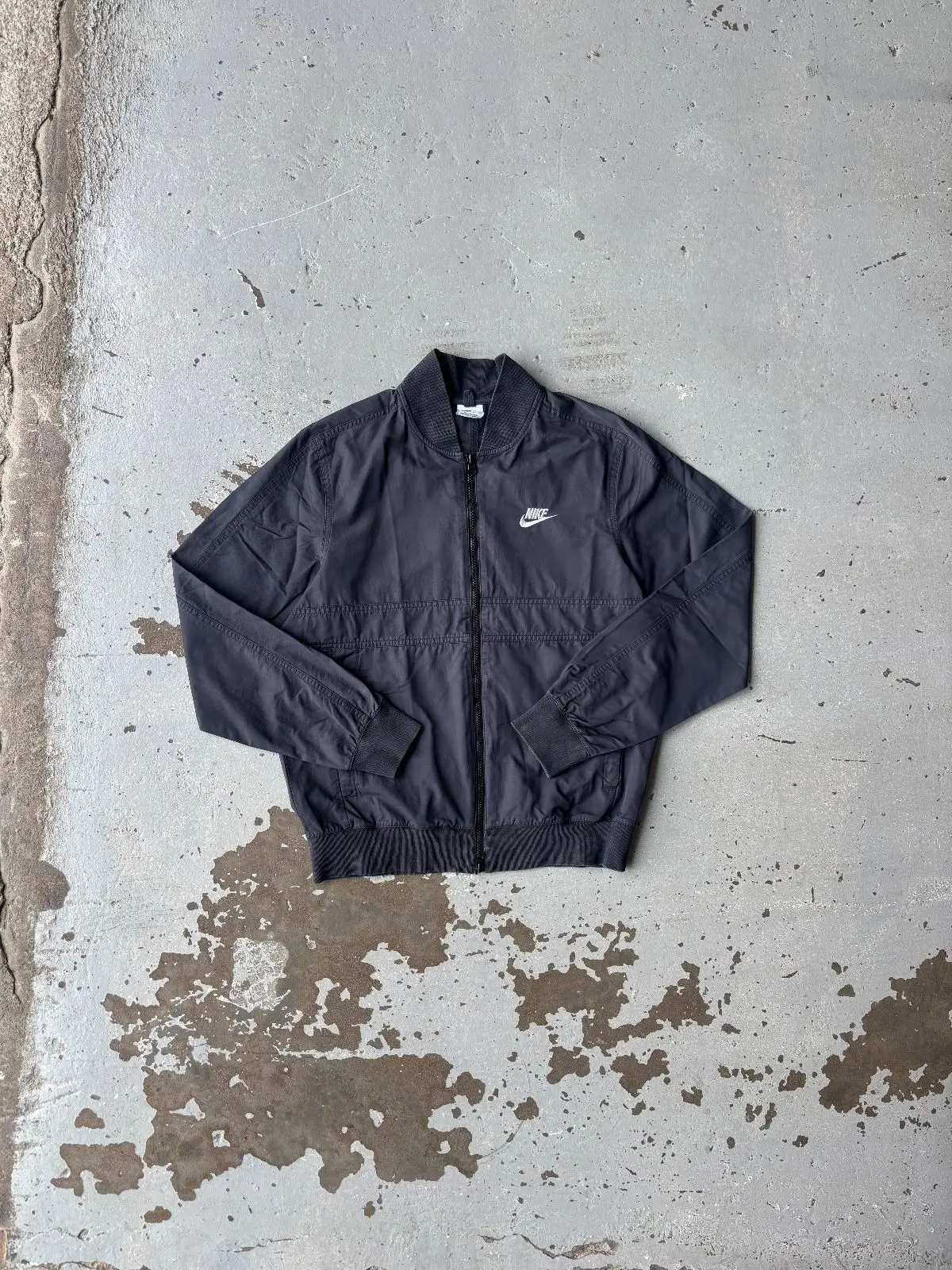 Nike Black Woven Bomber Jacket