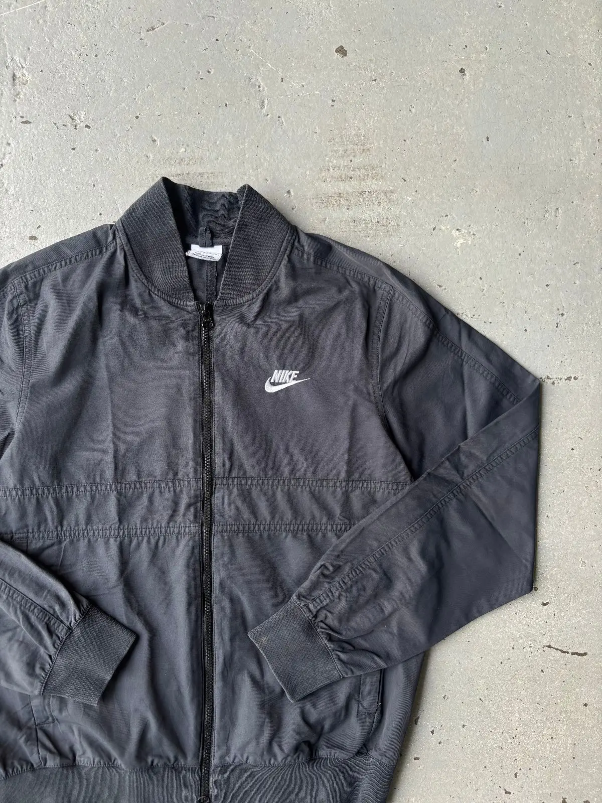 Nike Black Woven Bomber Jacket