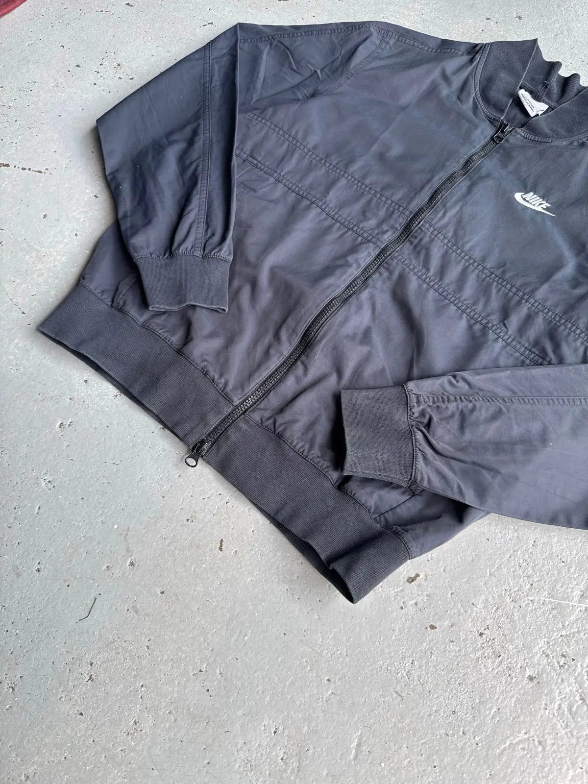 Nike Black Woven Bomber Jacket